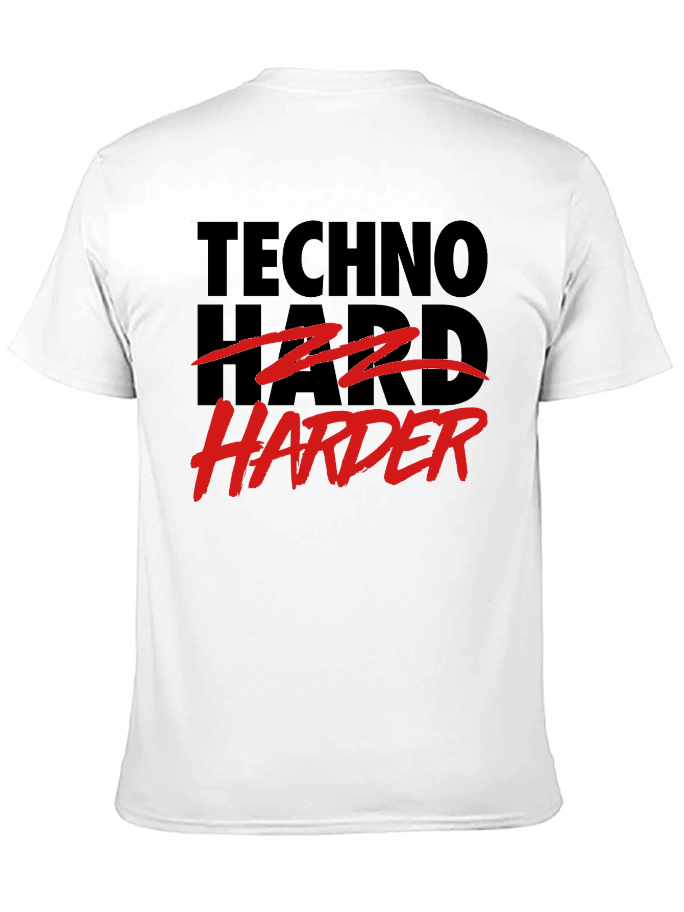 Techno Harder T-Shirt - Rave Festival Apparel