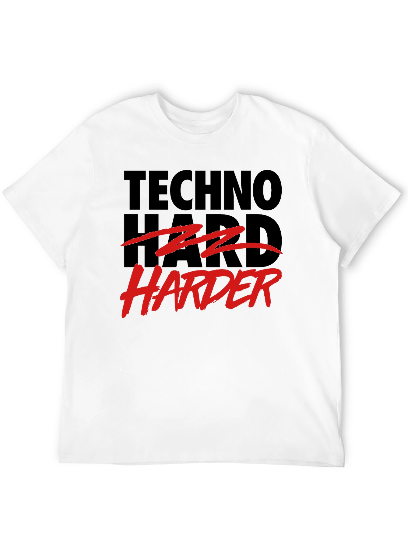 Techno Harder T-Shirt - Rave Festival Apparel
