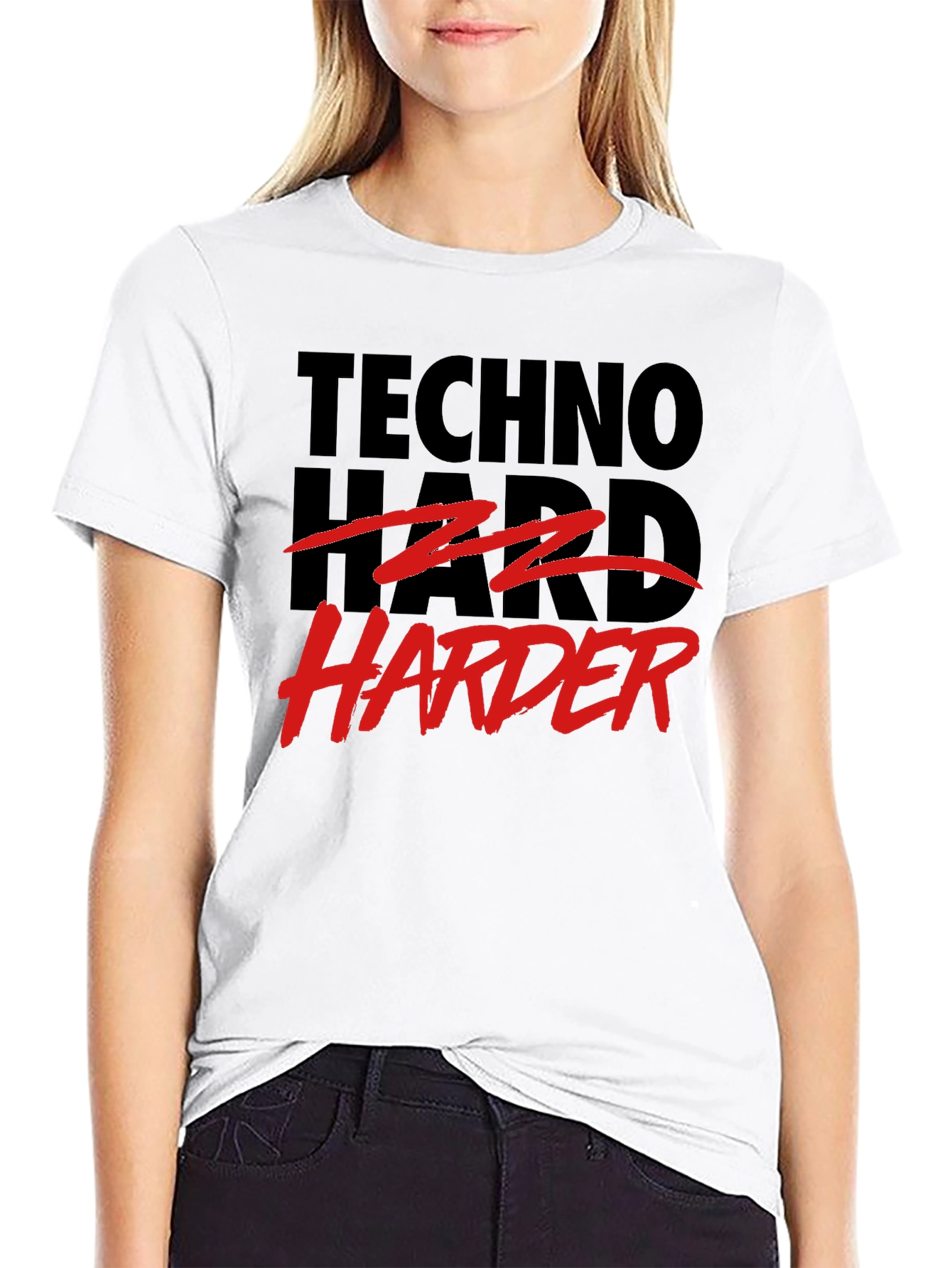 Techno Harder T-Shirt - Rave Festival Apparel