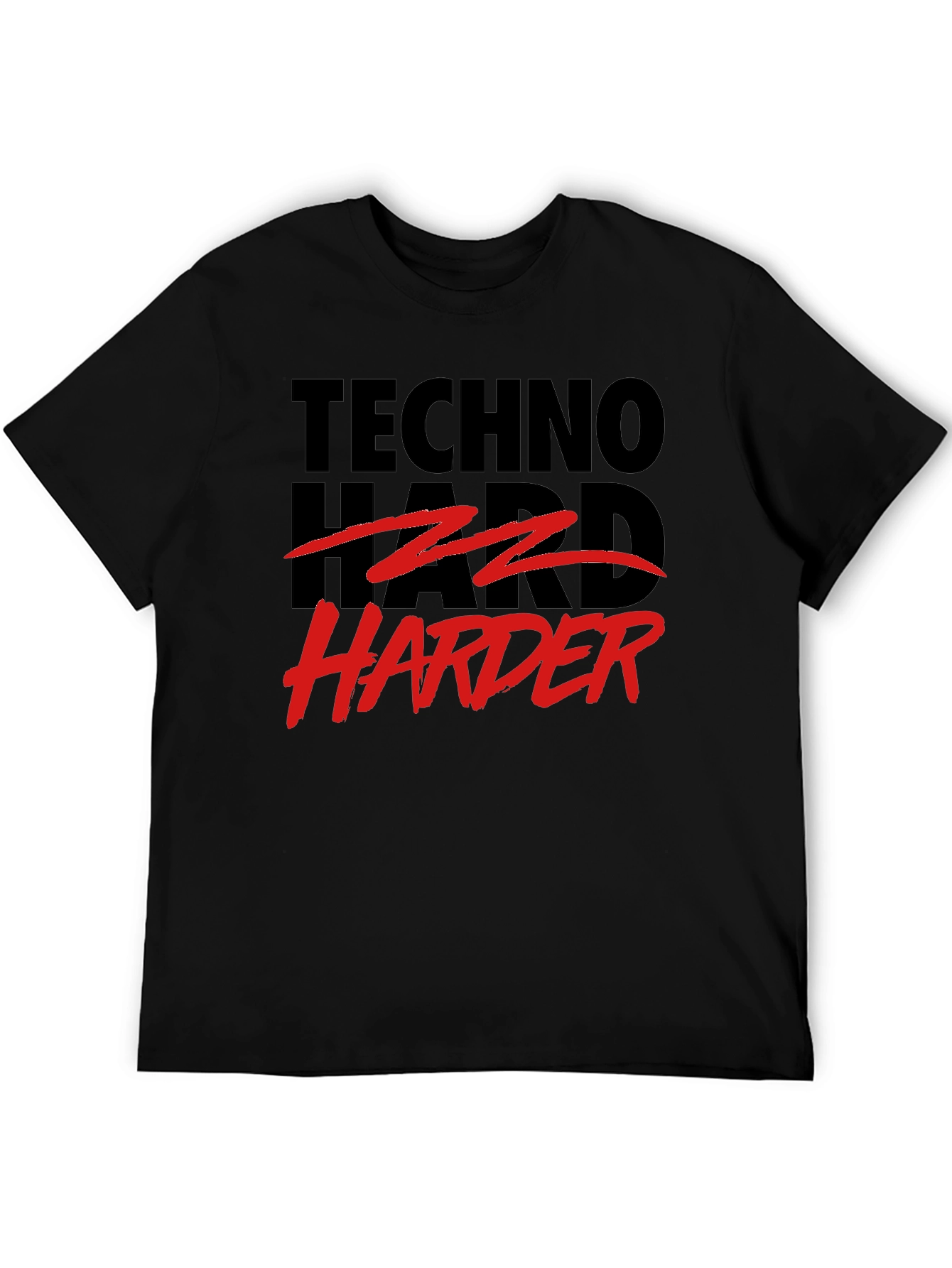 Techno Harder T-Shirt - Rave Festival Apparel