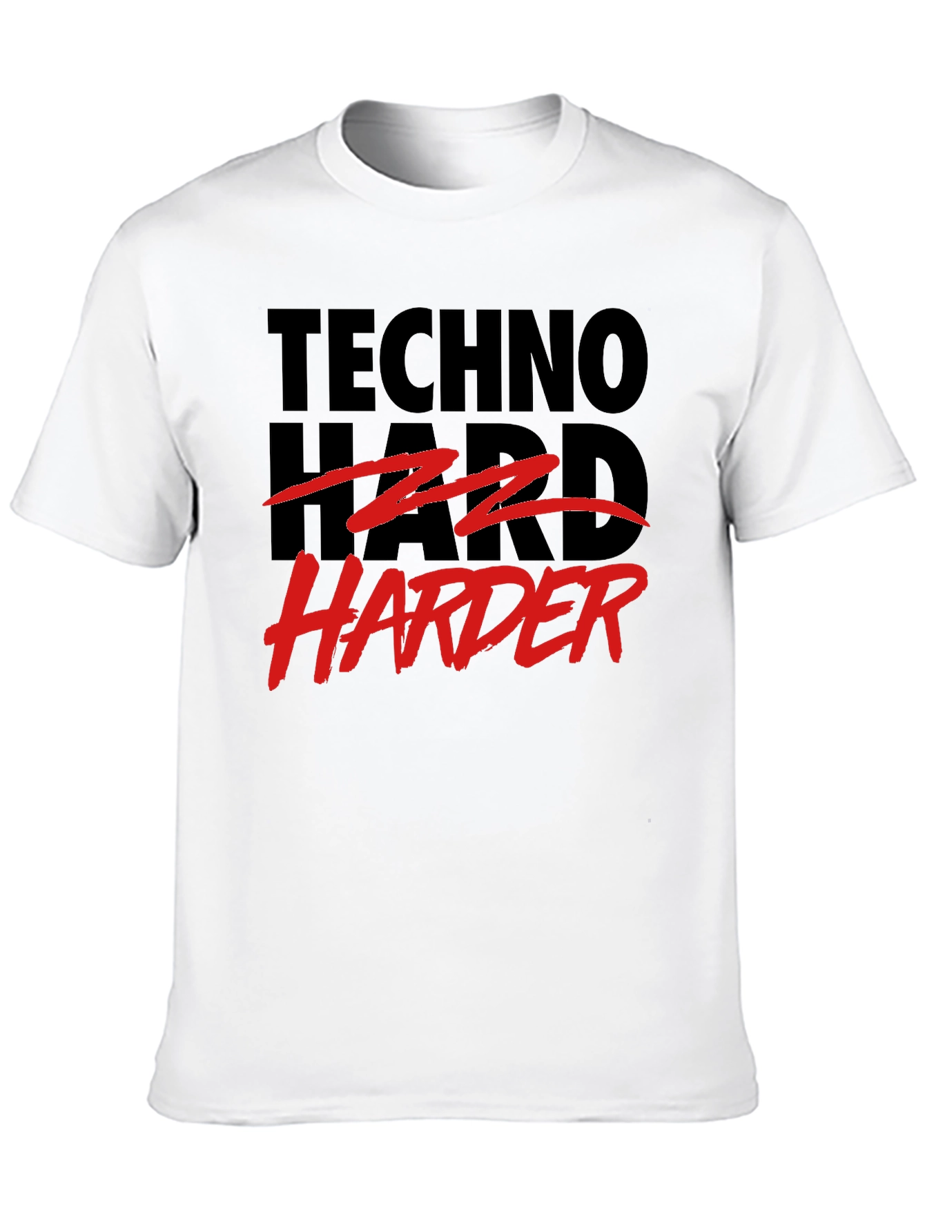 Techno Harder T-Shirt - Rave Festival Apparel