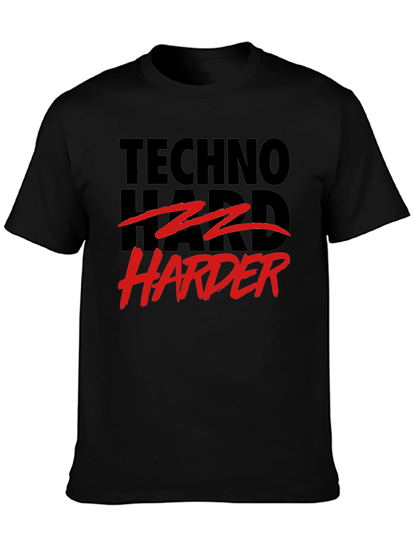 Techno Harder T-Shirt - Rave Festival Apparel