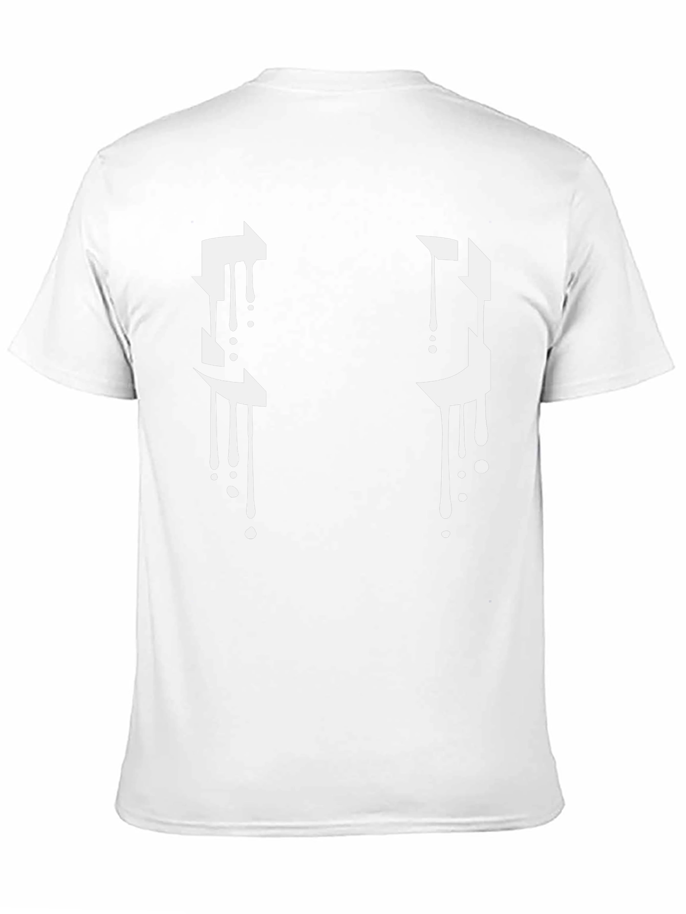 Abstract Drip Graphic T-Shirt - Modern Streetwear