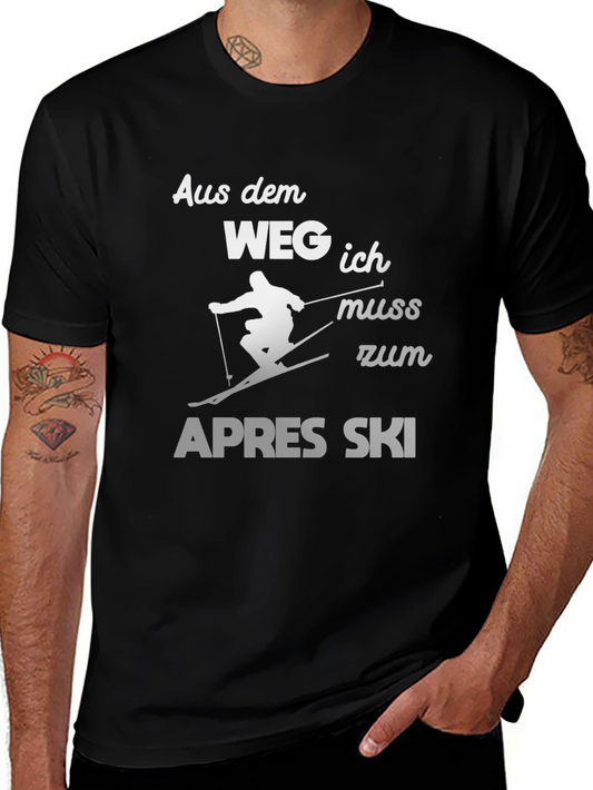 Apres Ski T-Shirt - Skiing Gift