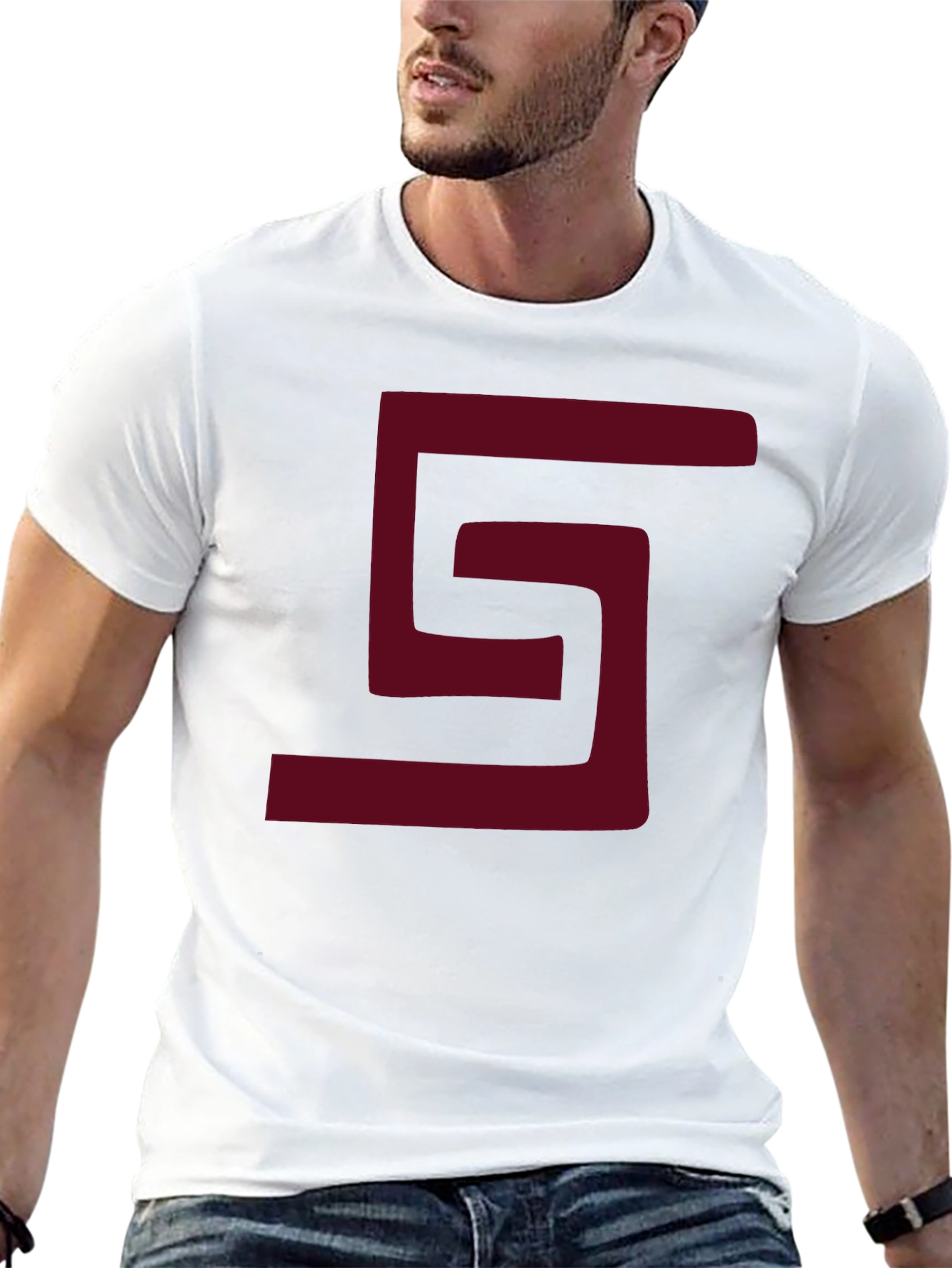 Bold Symbol Graphic Tee - Casual Comfort