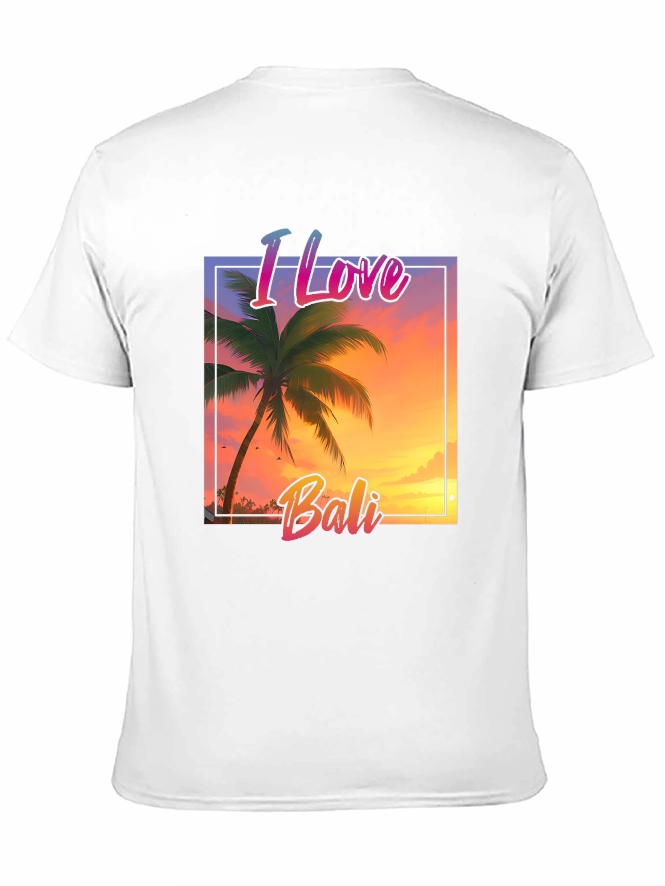 I Love Bali Graphic Tee - Tropical Island T-Shirt