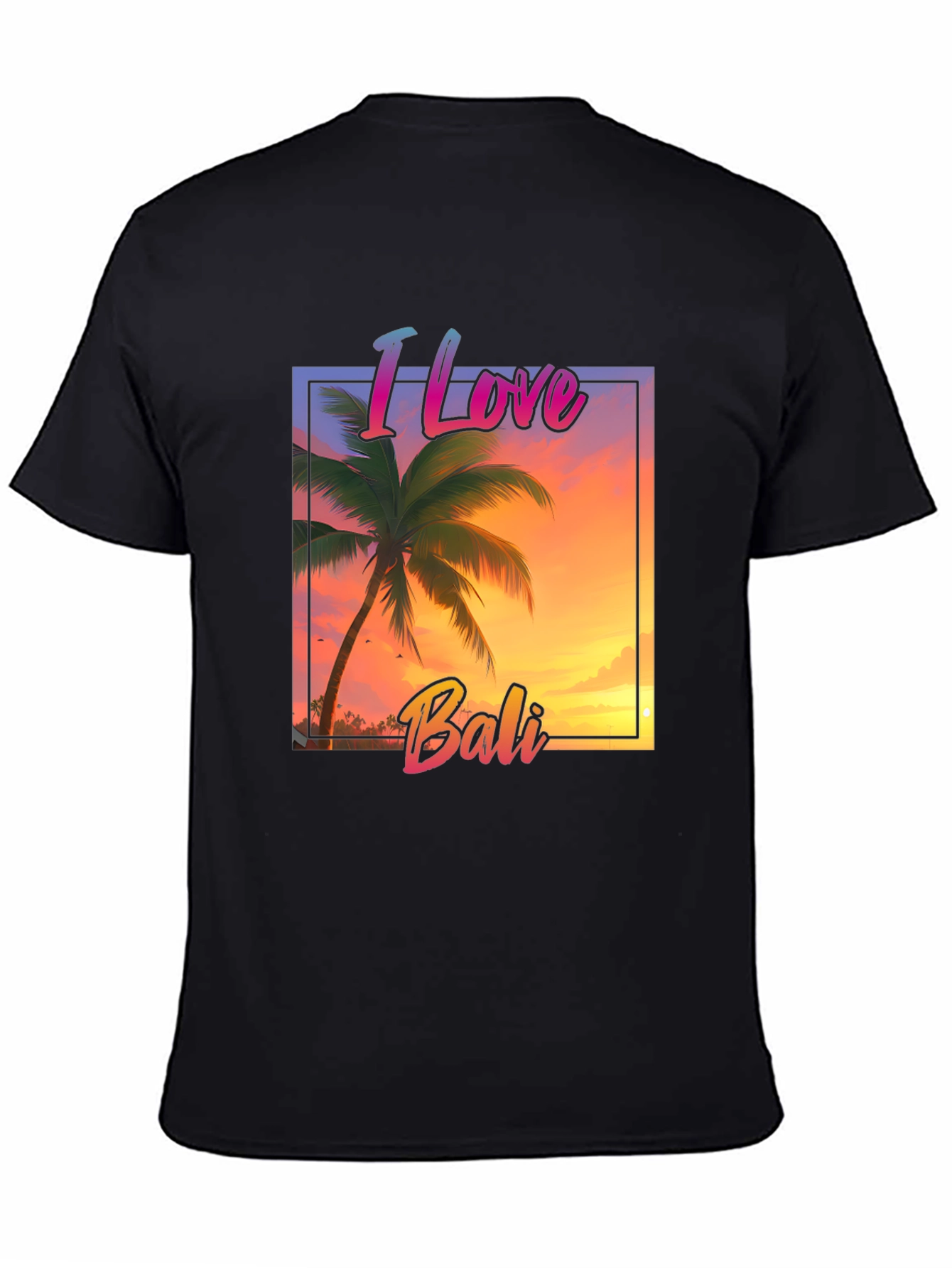 I Love Bali Graphic Tee - Tropical Island T-Shirt