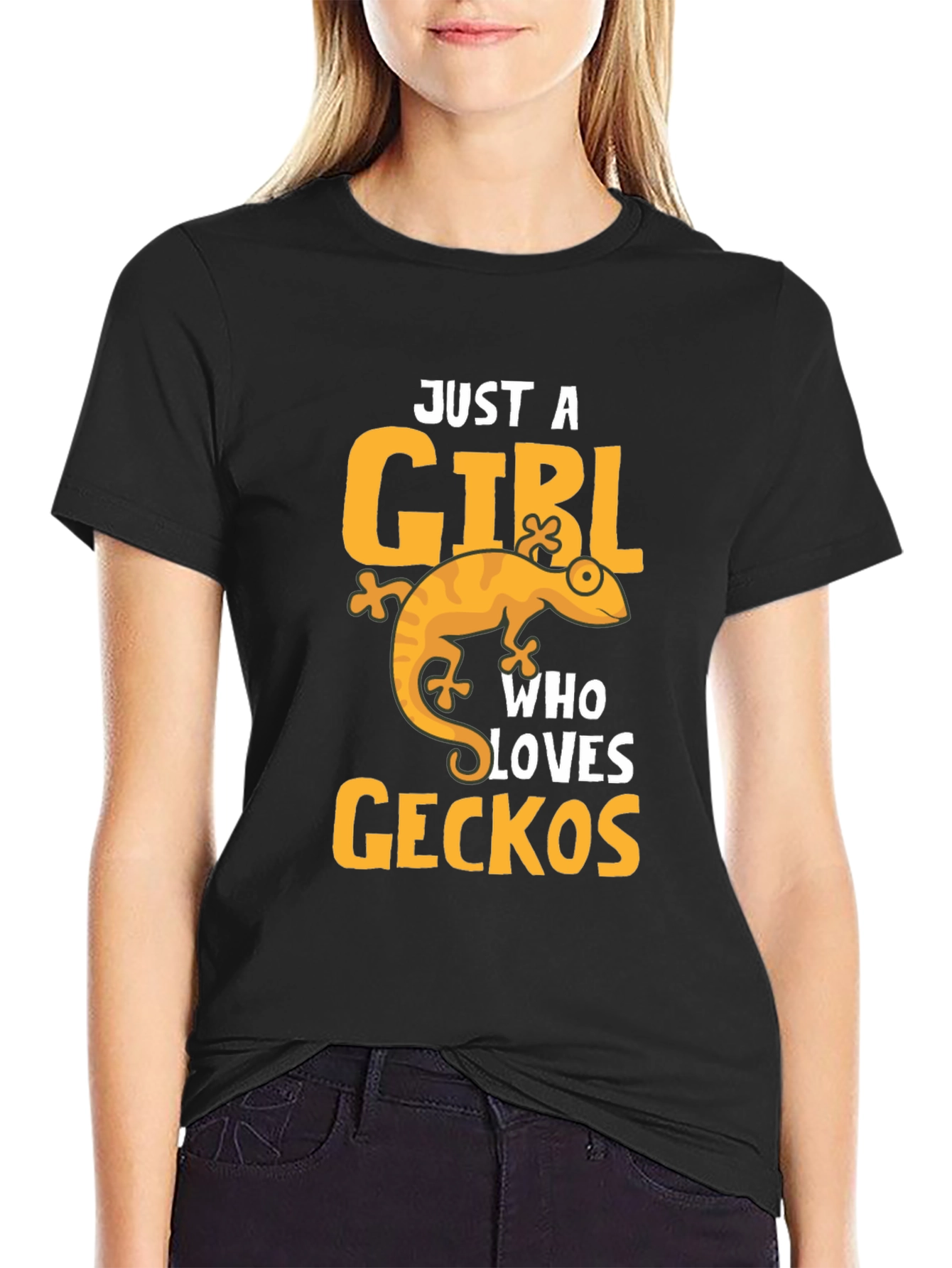 Just A Girl Who Loves Geckos T-Shirt