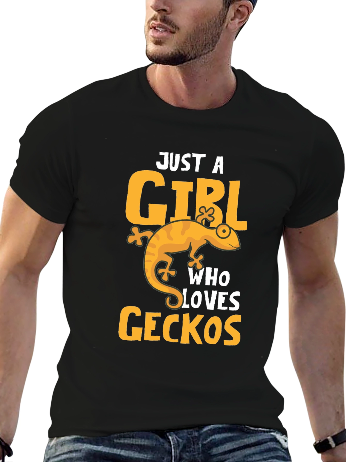 Just A Girl Who Loves Geckos T-Shirt