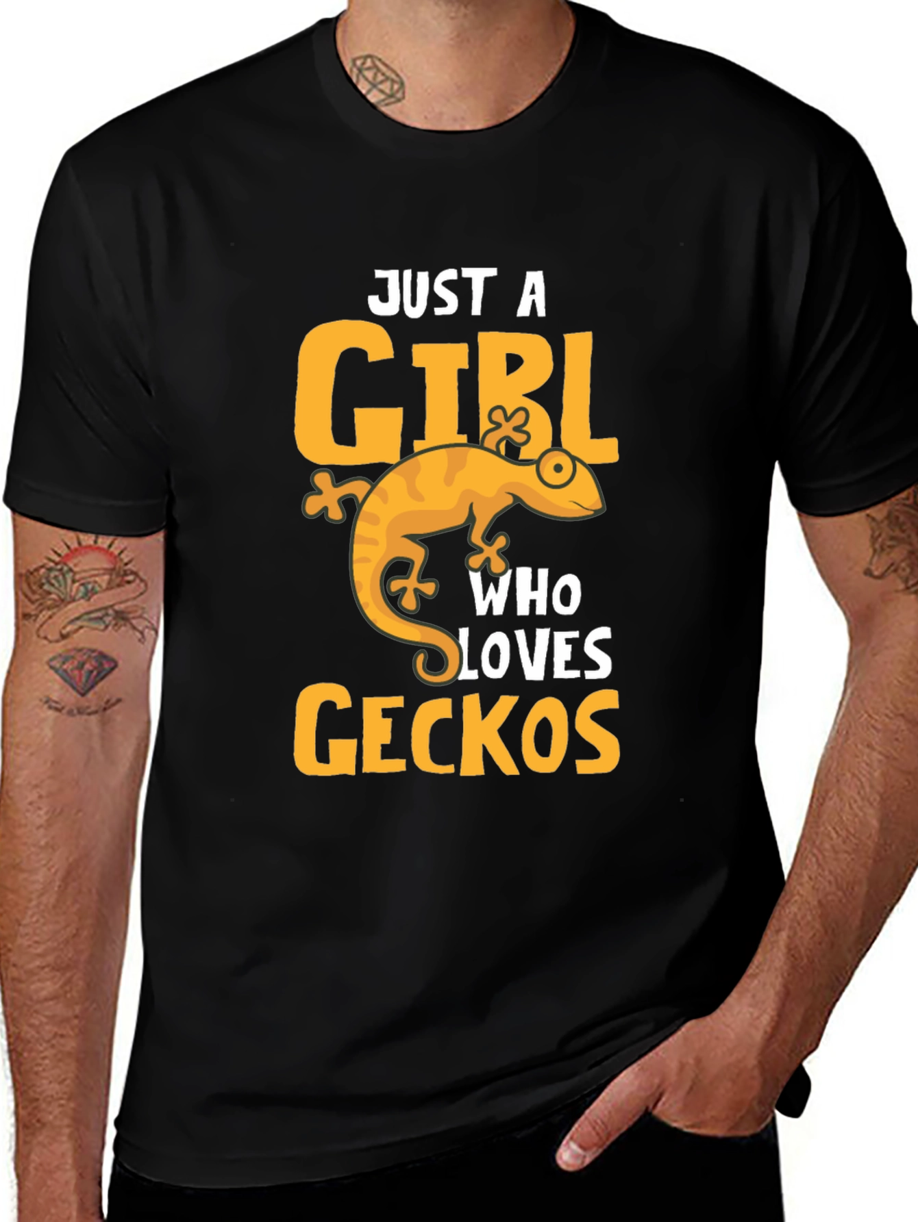 Just A Girl Who Loves Geckos T-Shirt