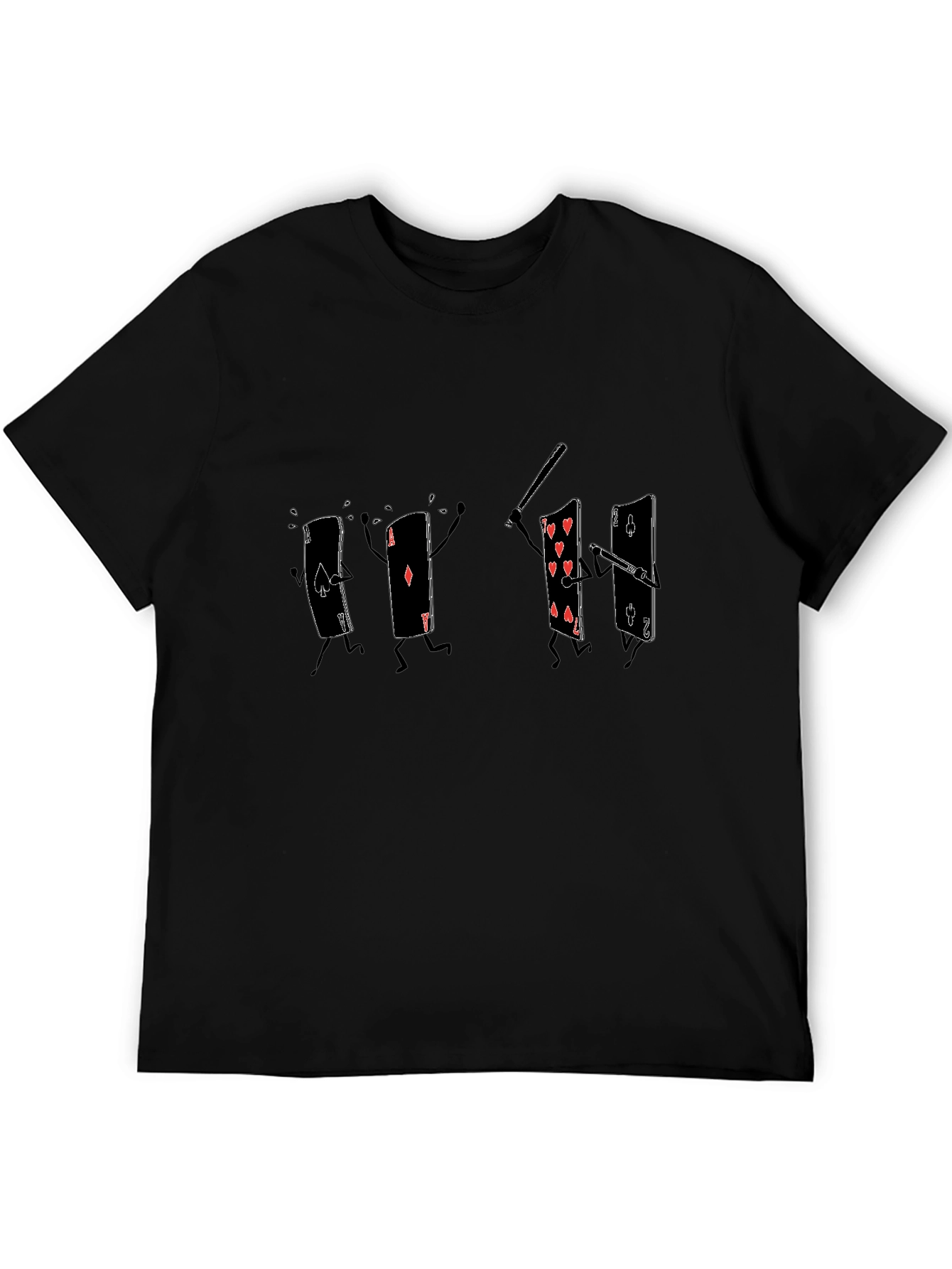 Funny Playing Cards Graphic Tee