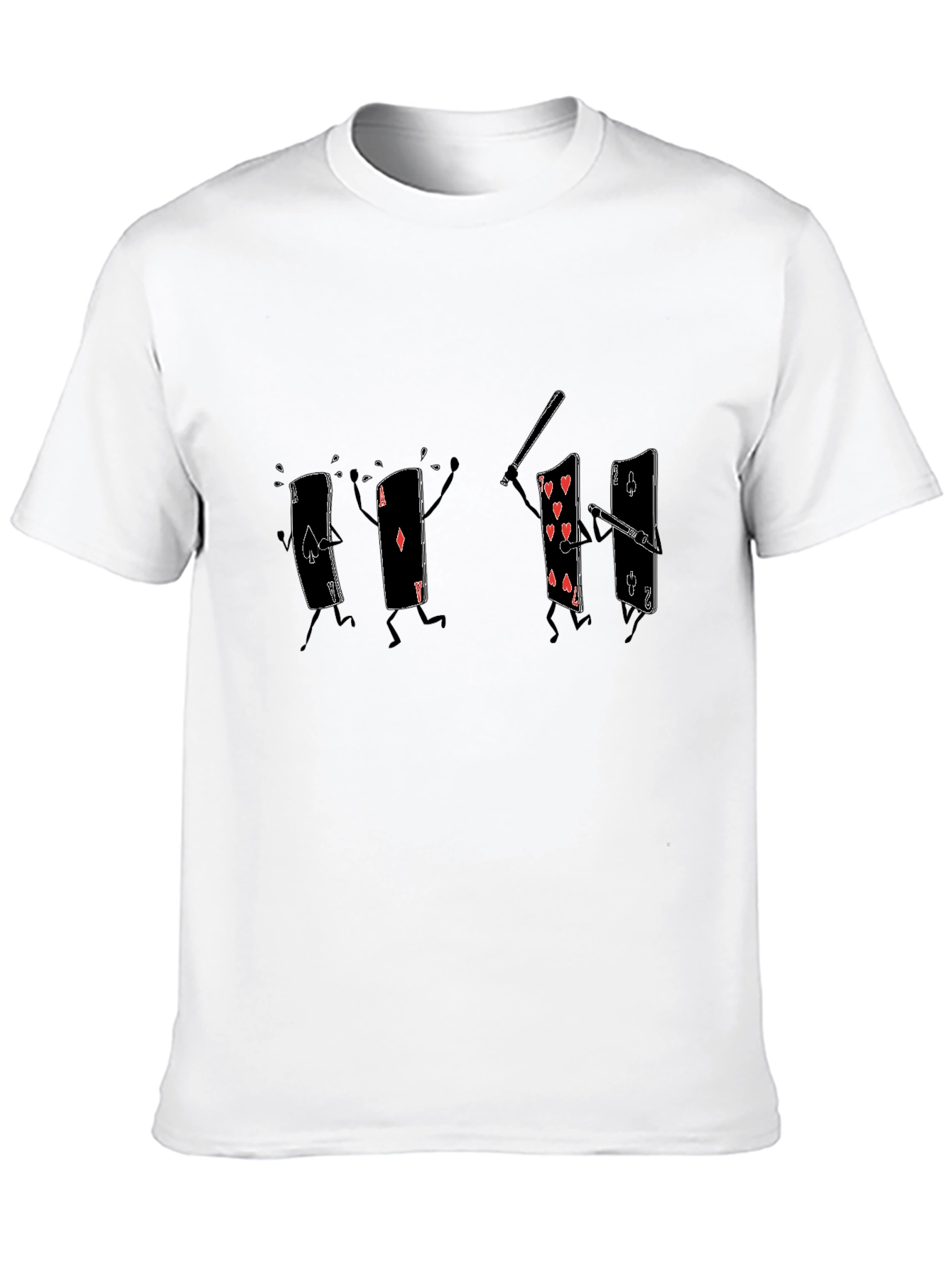 Funny Playing Cards Graphic Tee