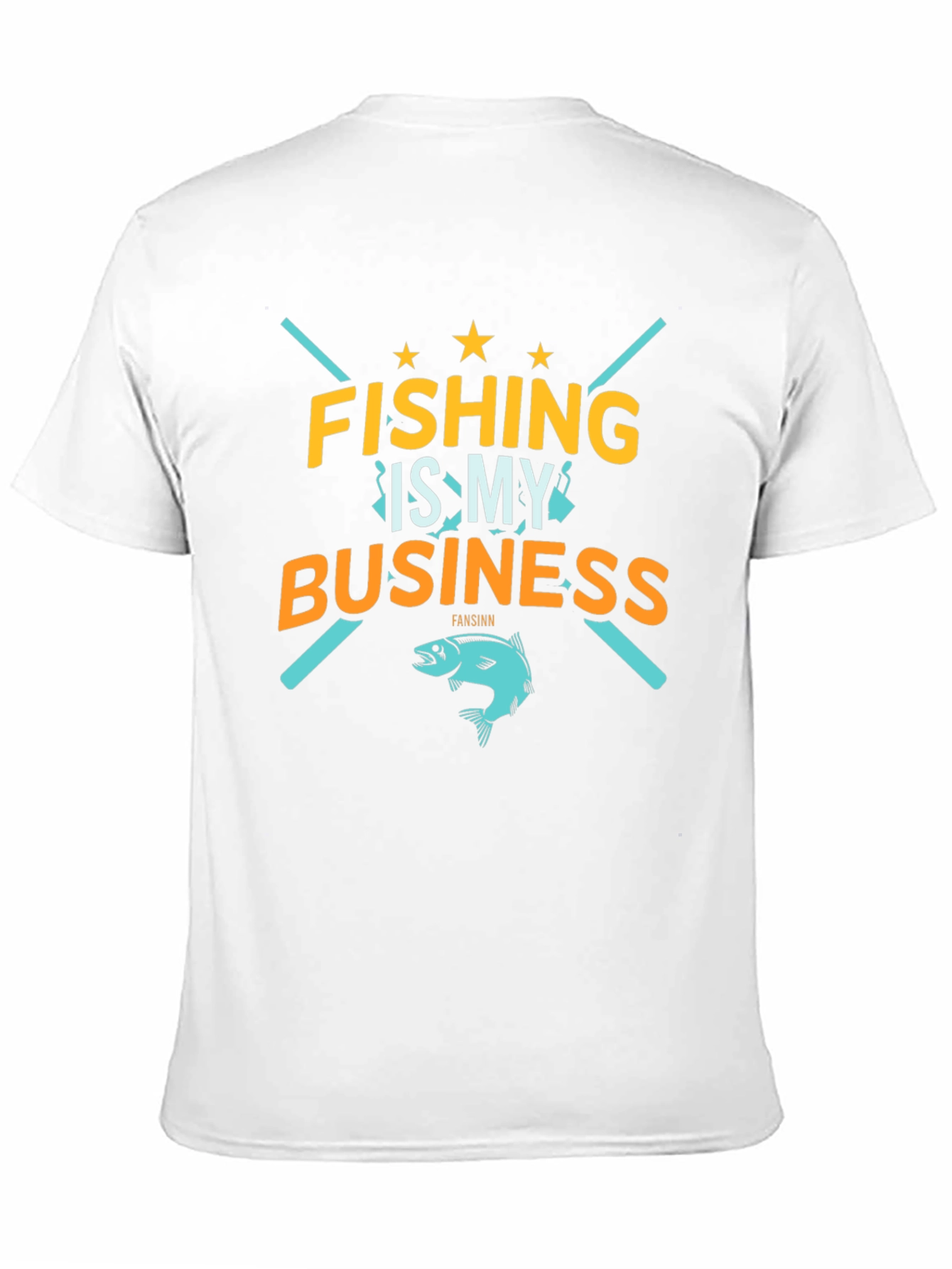 Fishing Is My Business Graphic T-Shirt