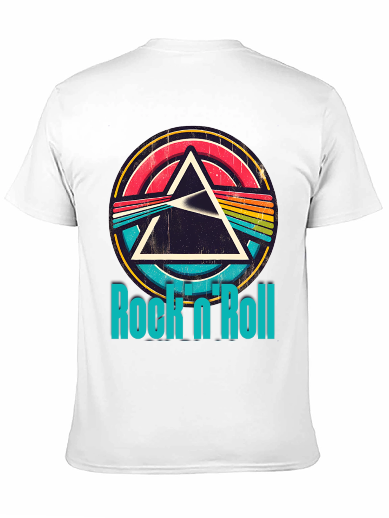 Retro Rock n Roll Graphic T-Shirt