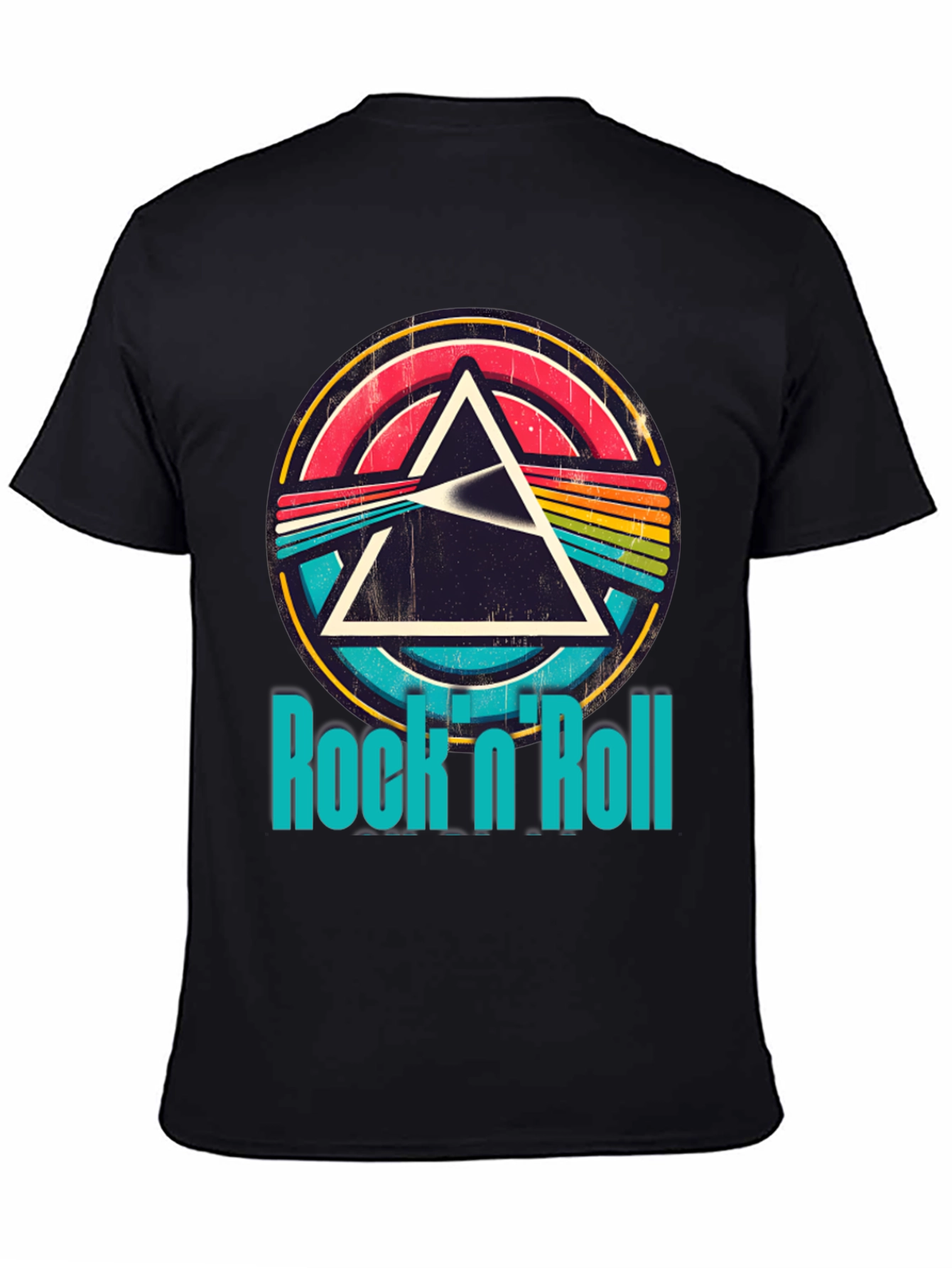 Retro Rock n Roll Graphic T-Shirt