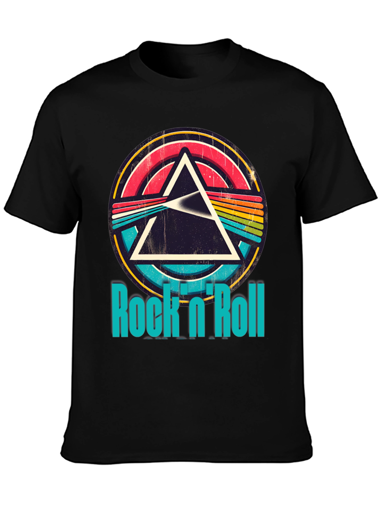 Retro Rock n Roll Graphic T-Shirt