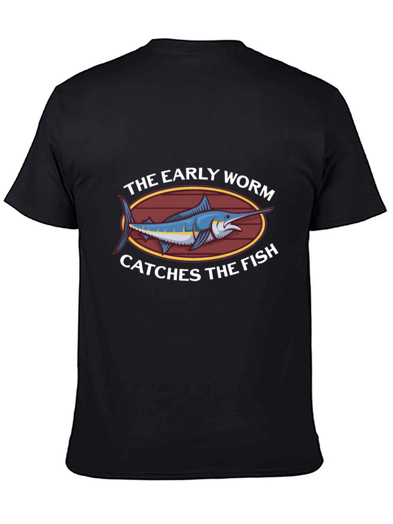 Early Worm Catches The Fish Graphic T-Shirt