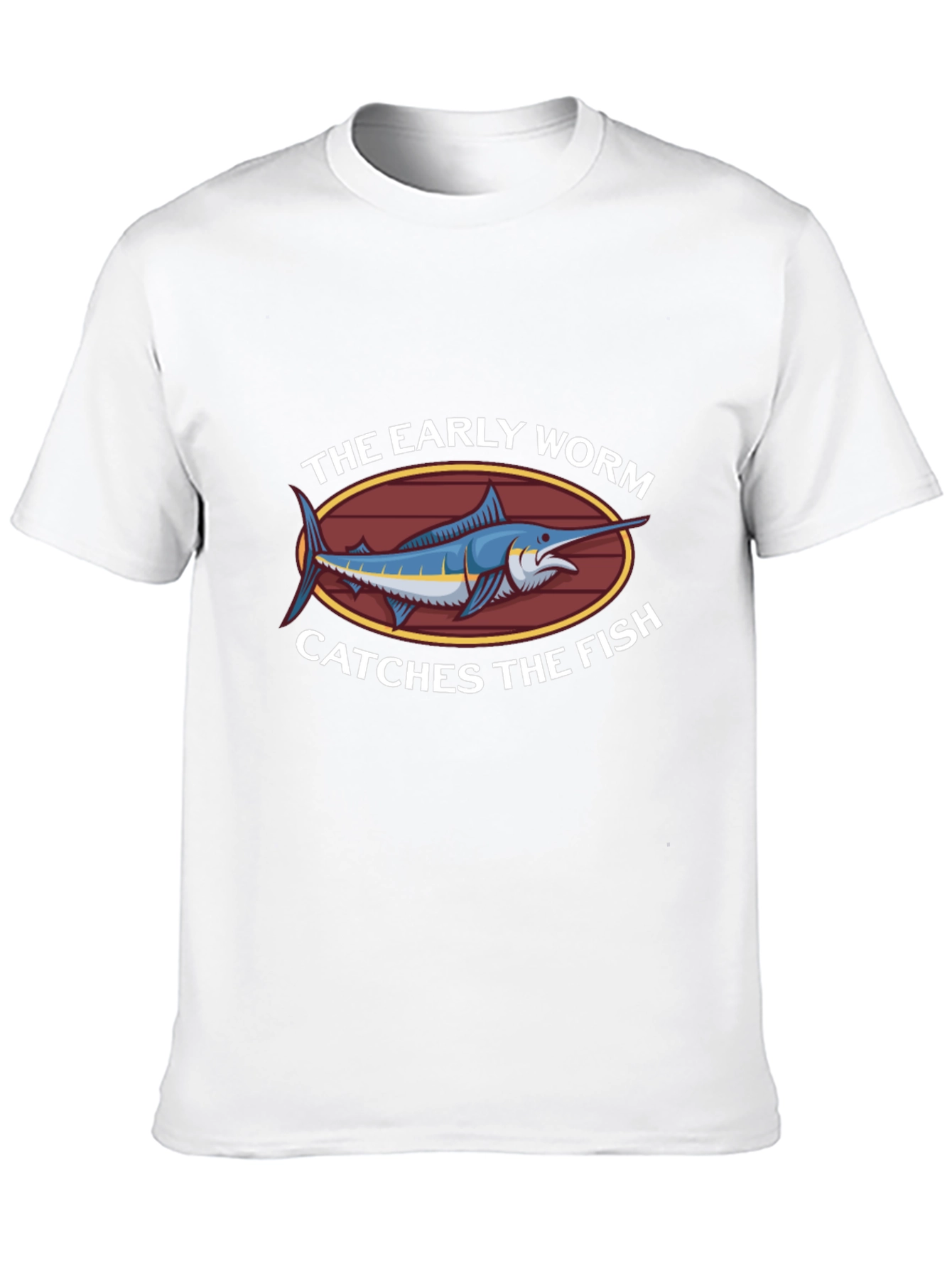 Early Worm Catches The Fish Graphic T-Shirt
