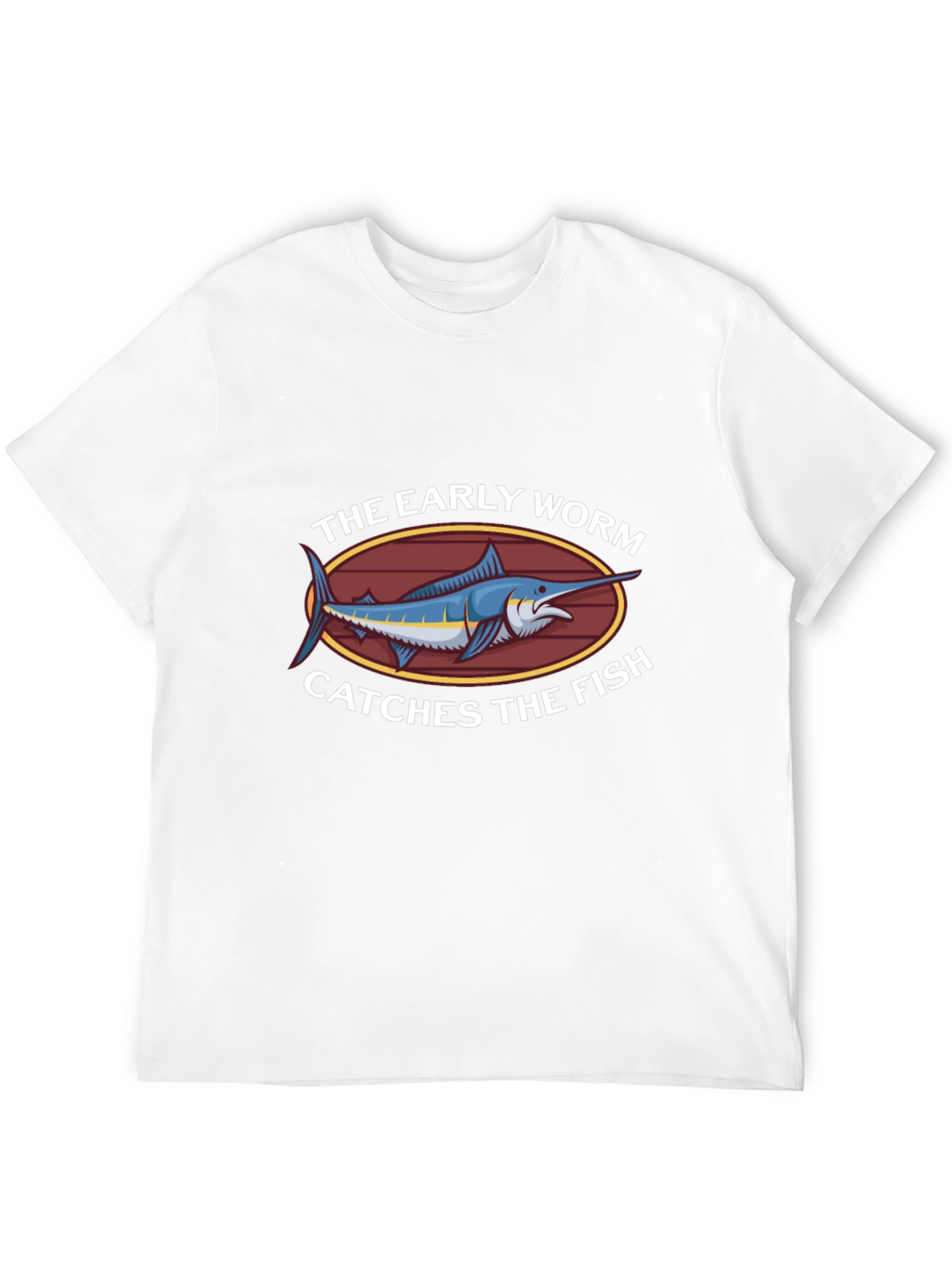 Early Worm Catches The Fish Graphic T-Shirt