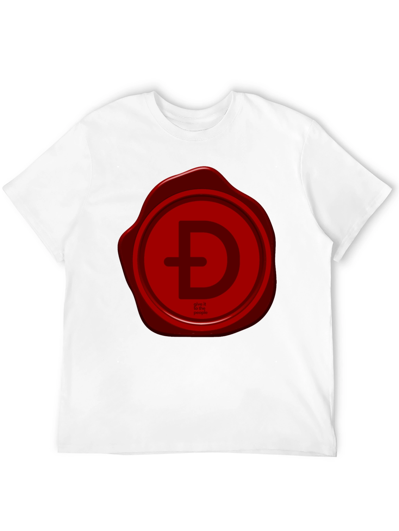 Red Seal Logo Black T-Shirt