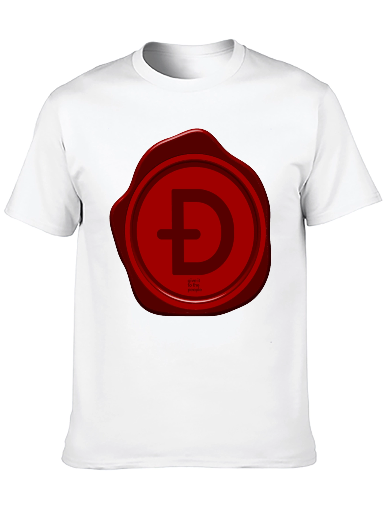 Red Seal Logo Black T-Shirt