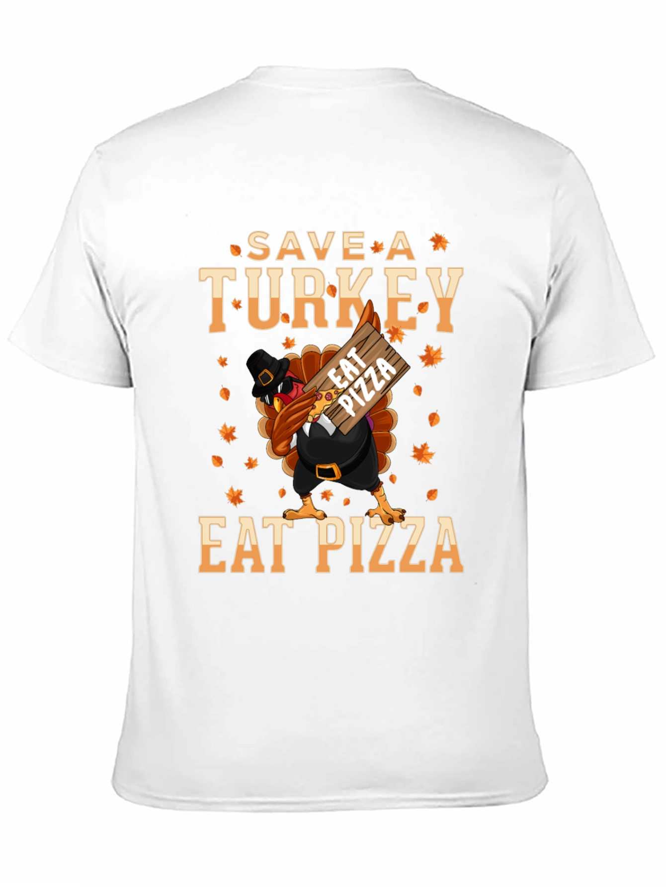 Save a Turkey Eat Pizza Thanksgiving T-Shirt