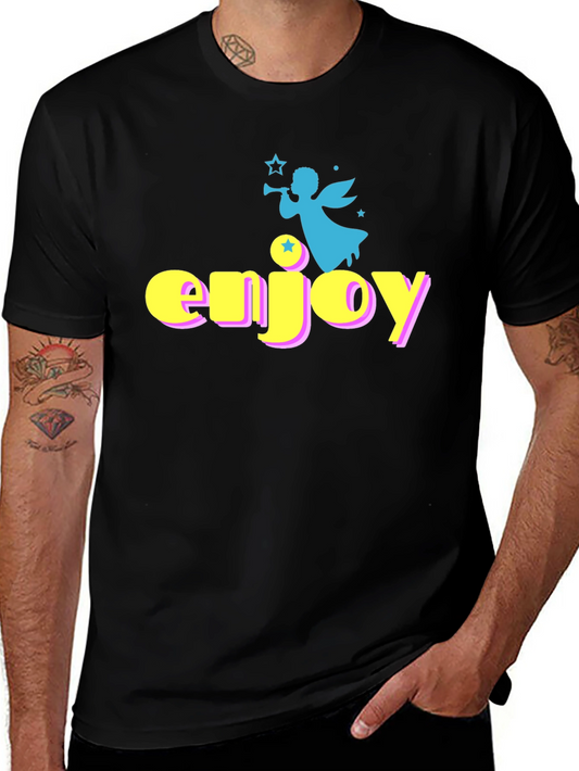 Enjoy Graphic T-Shirt - Casual Wear