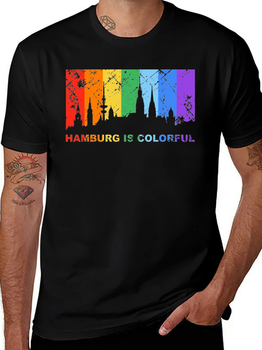Hamburg is Colorful LGBTQ+ Pride T-Shirt