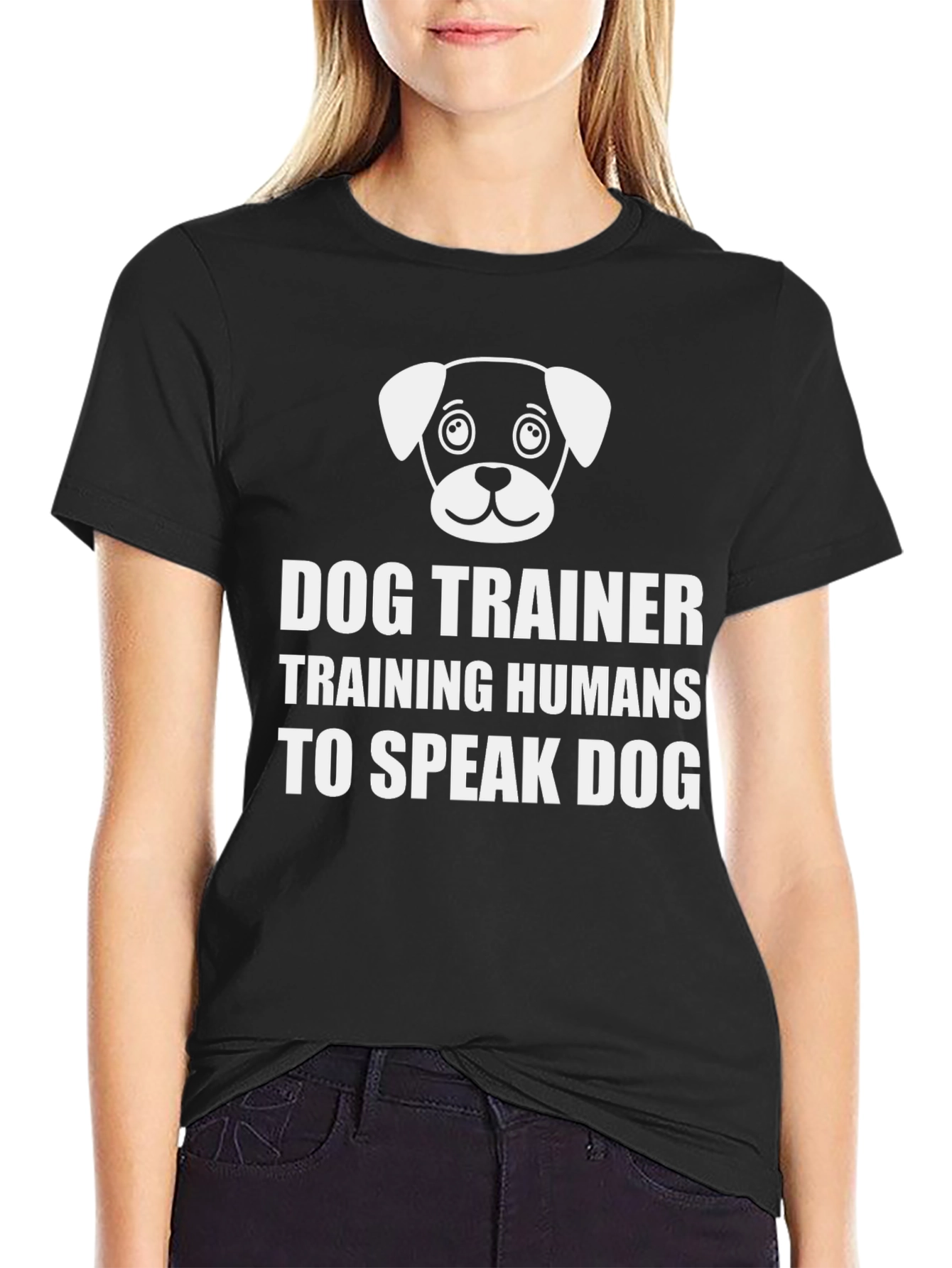 Dog Trainer T-Shirt - Training Humans to Speak Dog