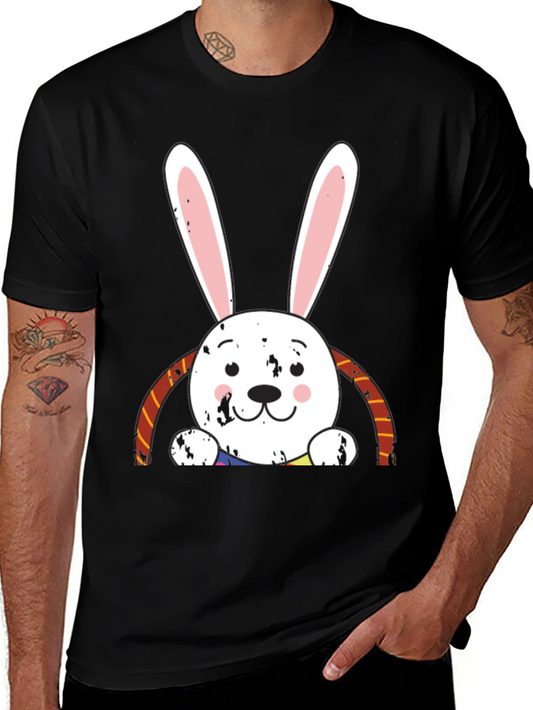 Bunny Graphic Tee - Quirky Comfortable Style