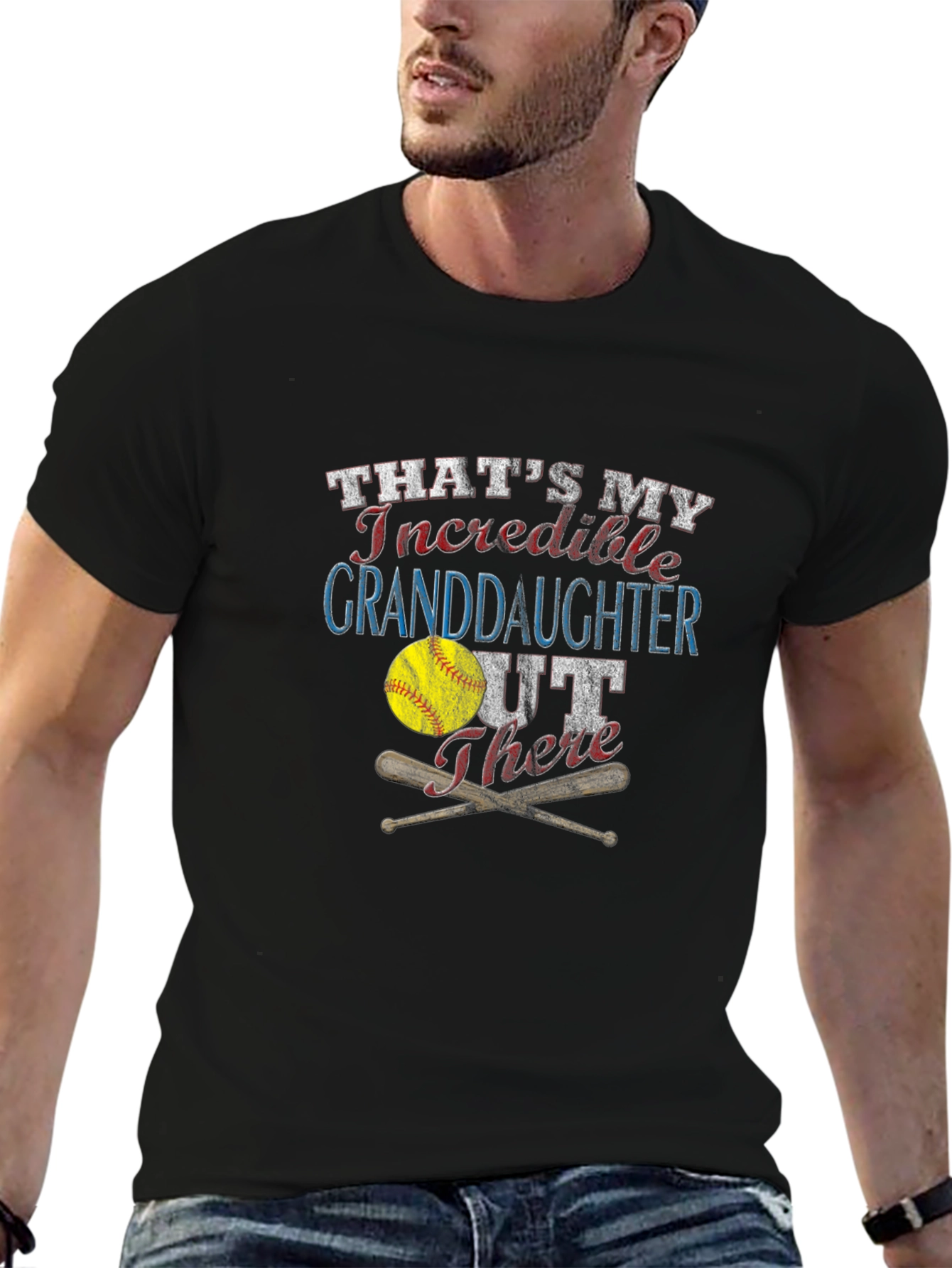 Granddaughter Softball T-Shirt