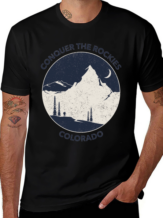 Conquer the Rockies Colorado T-Shirt