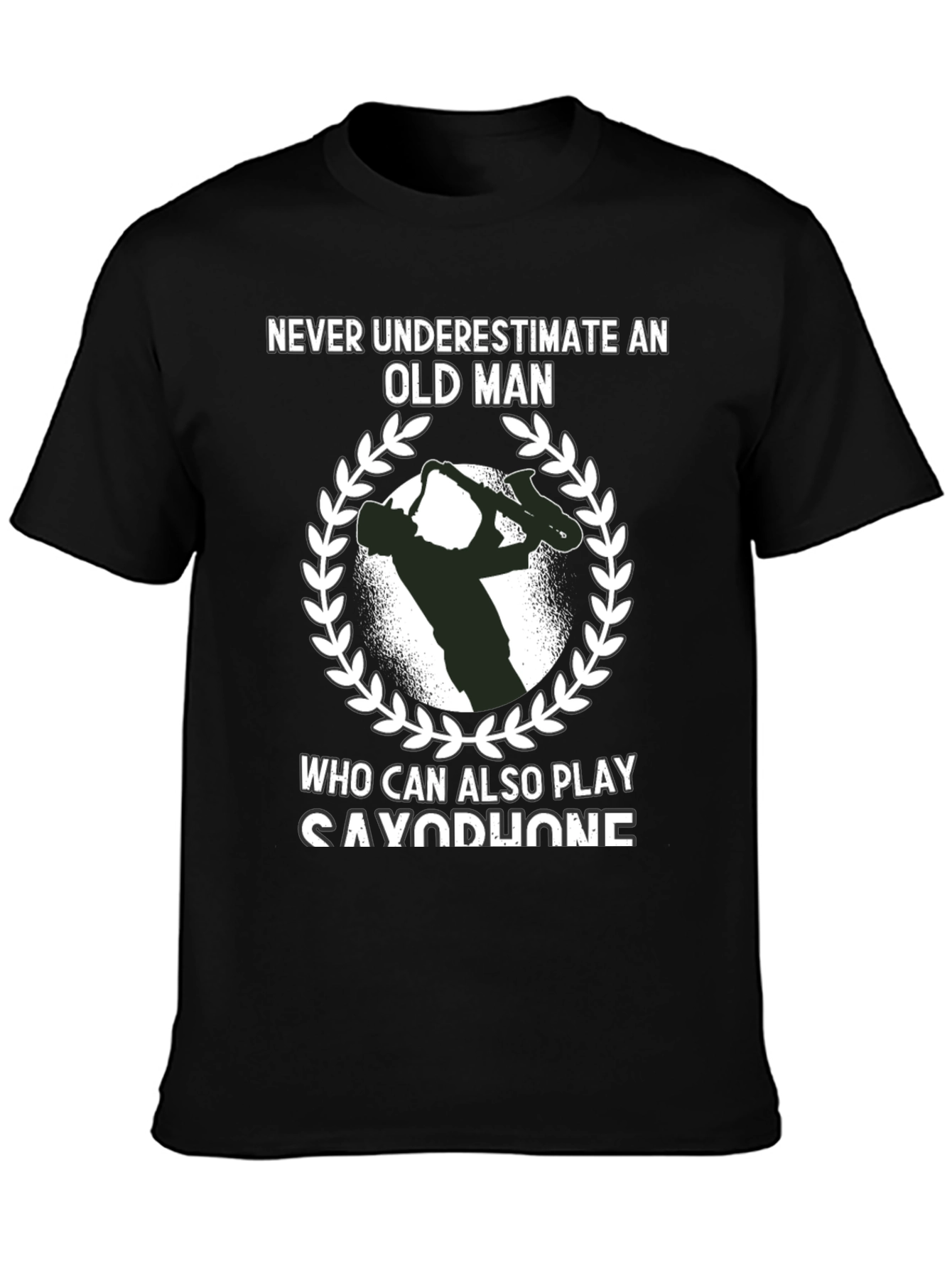 Saxophone Player Graphic Tee