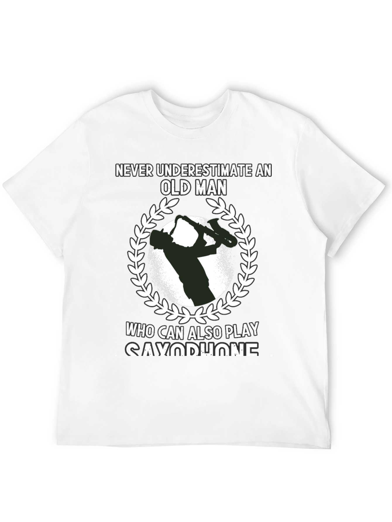 Saxophone Player Graphic Tee