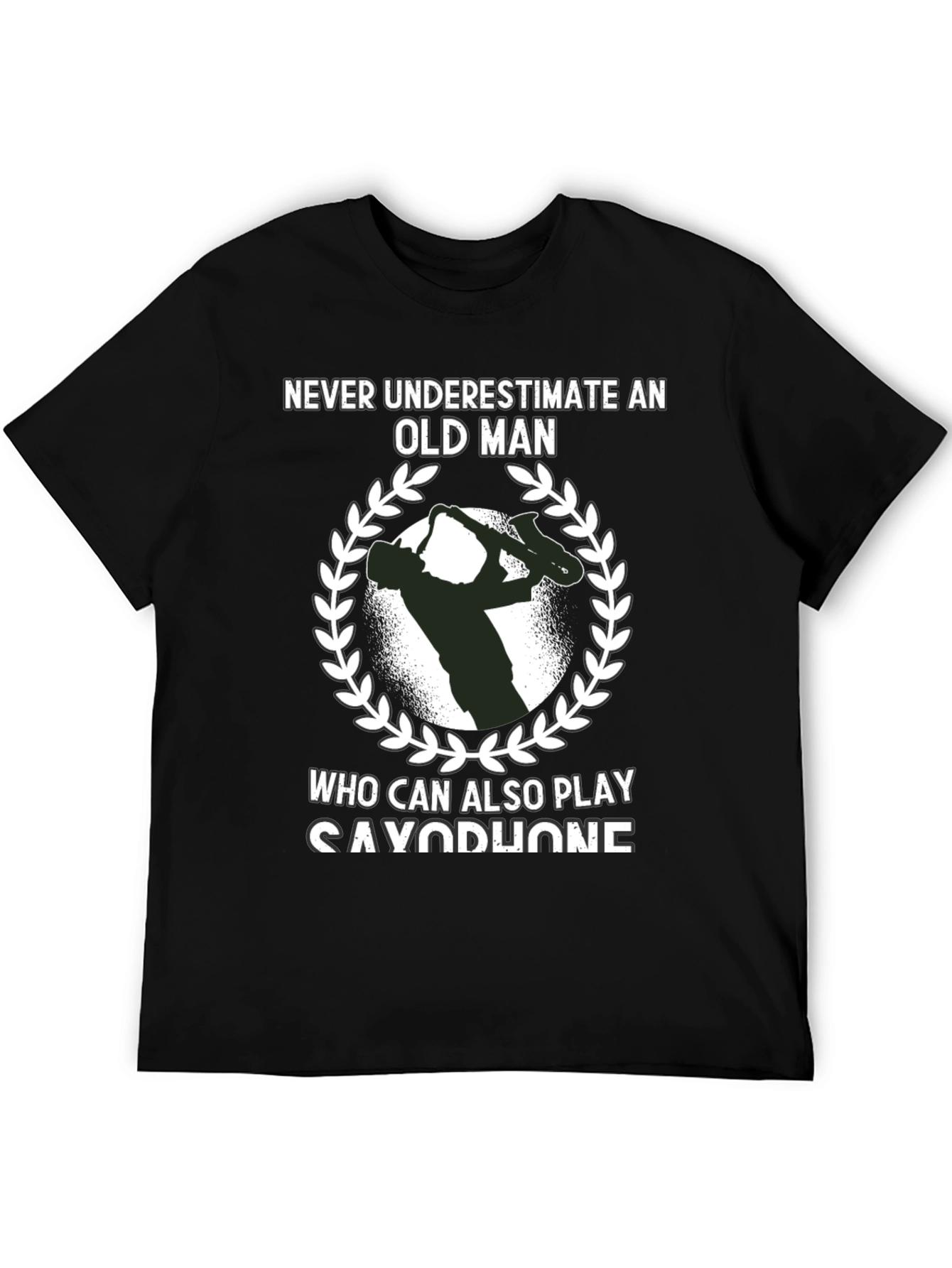 Saxophone Player Graphic Tee