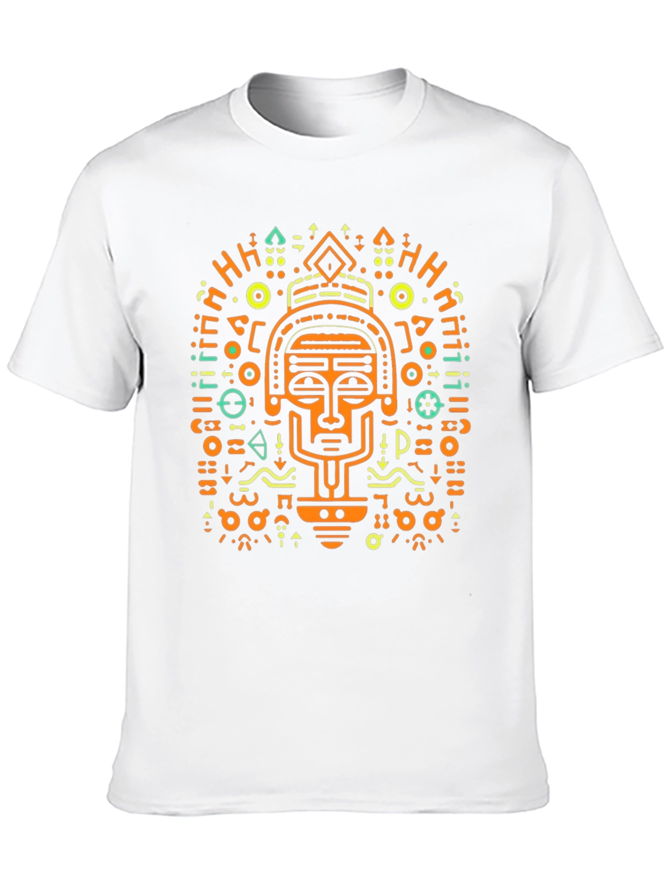 Abstract Tribal Art Graphic T-Shirt