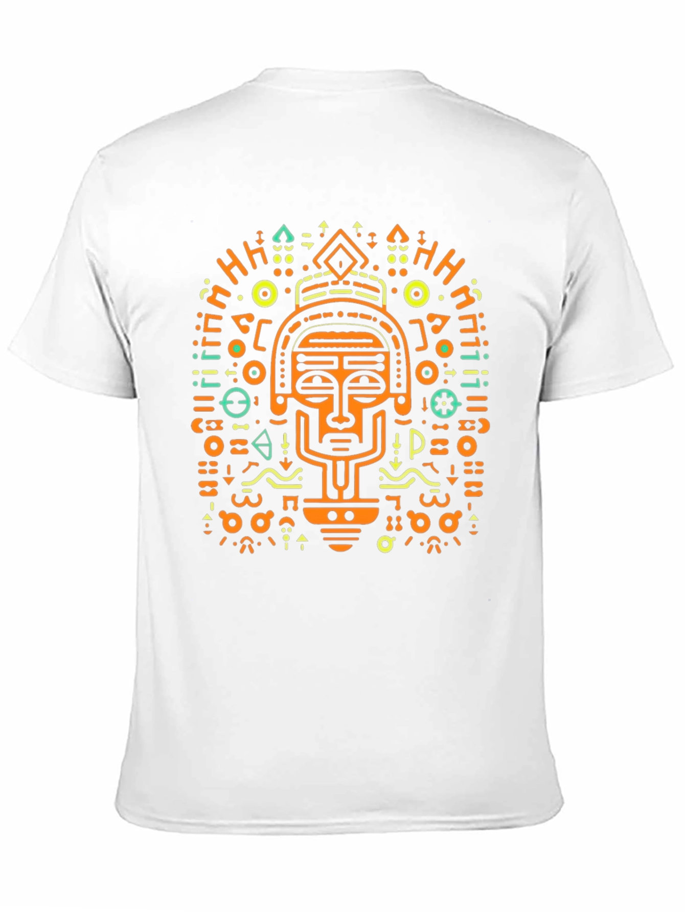 Abstract Tribal Art Graphic T-Shirt