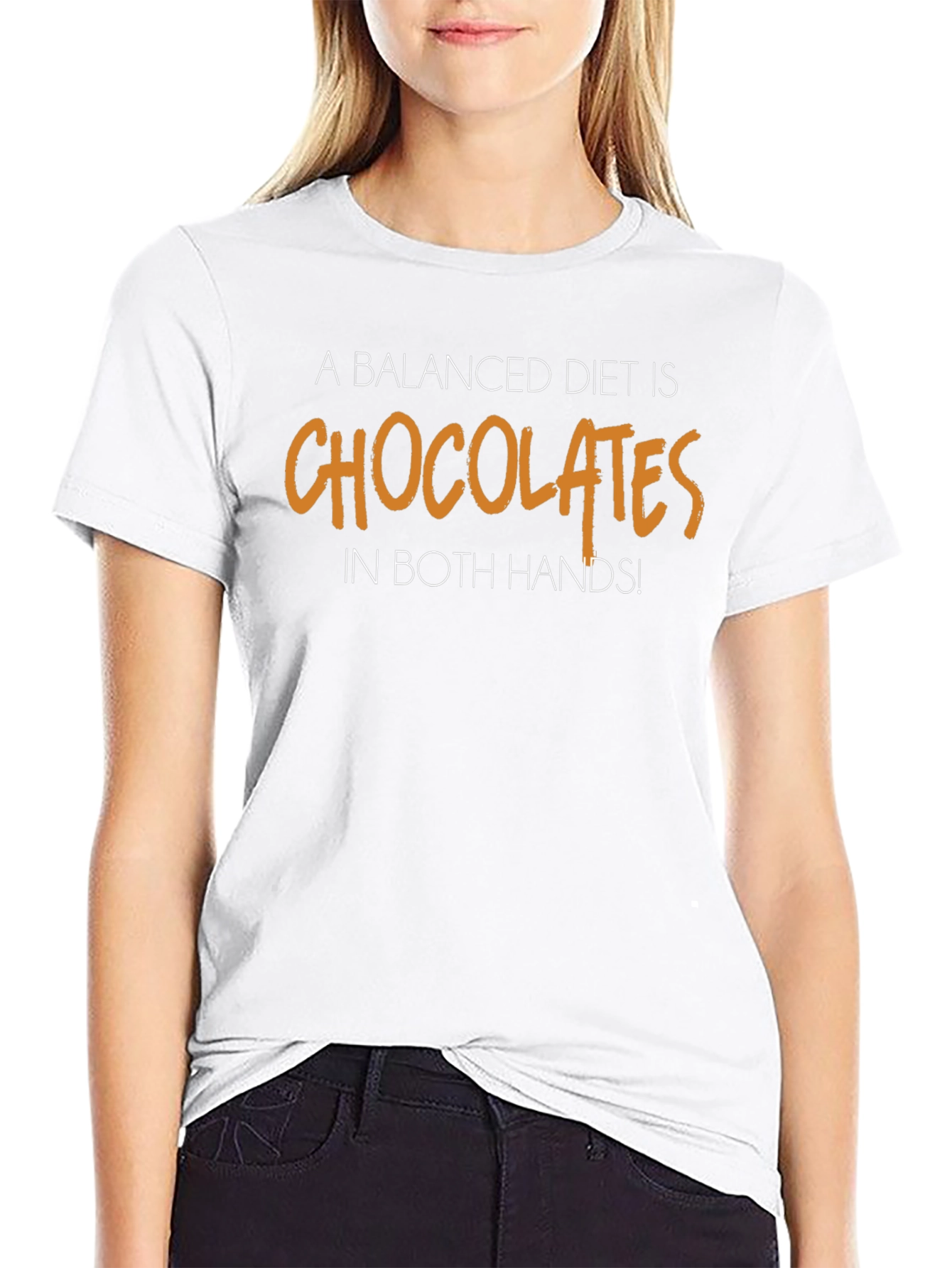 Chocolate Diet T-Shirt - Funny Foodie Tee