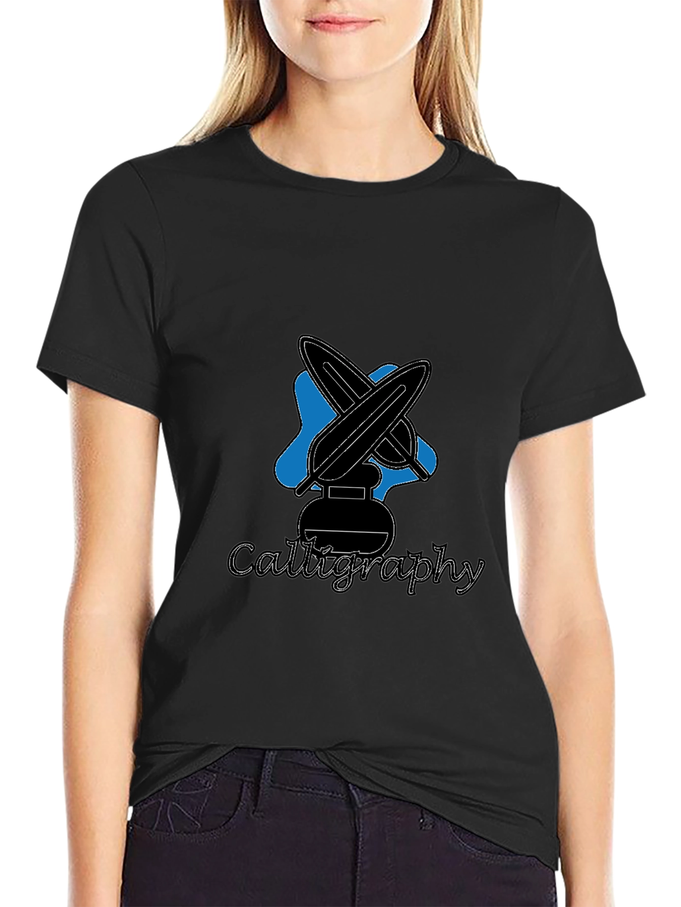 Calligraphy Tee: Stylish Design