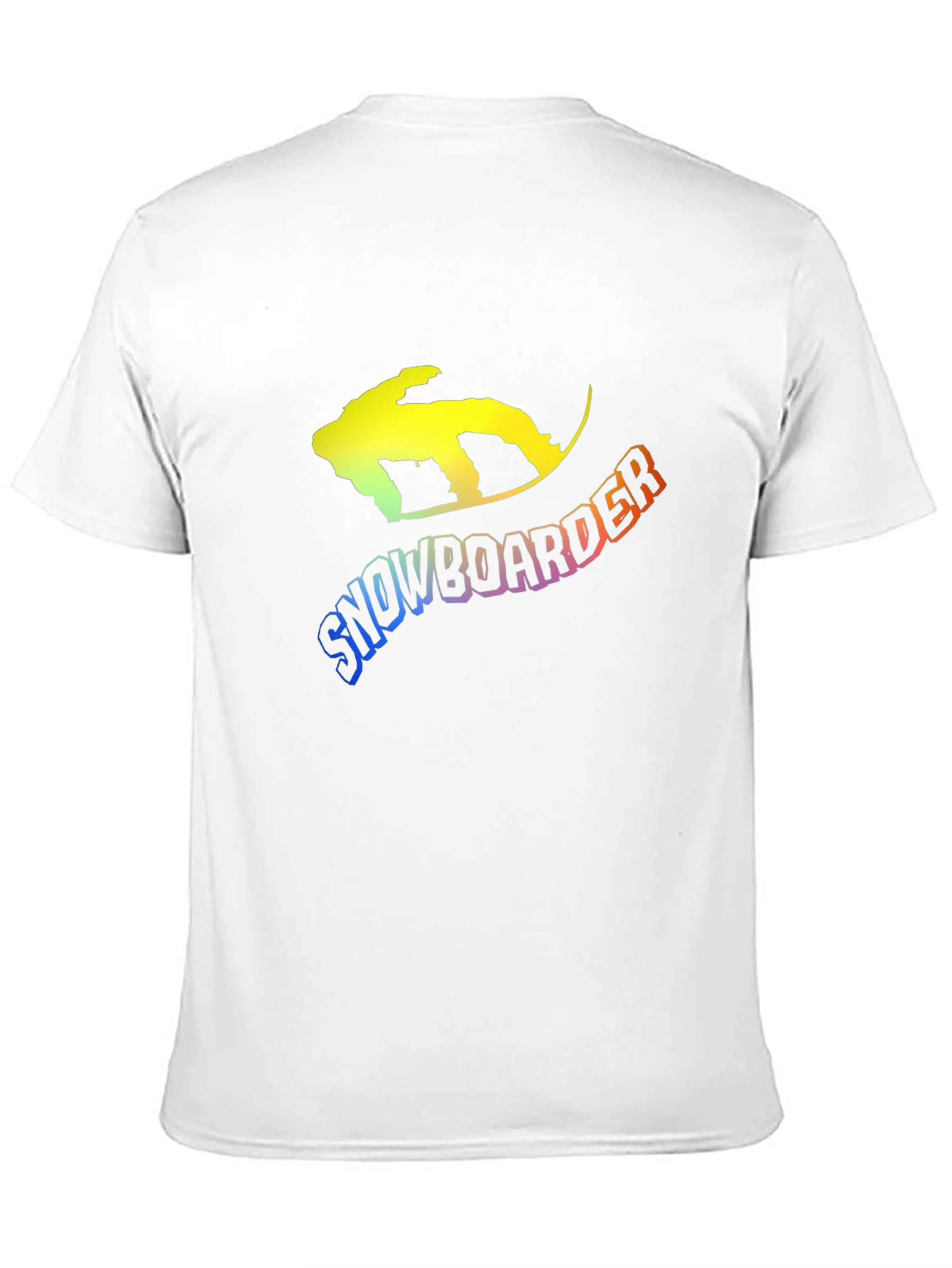 Snowboarder Graphic Tee - Black