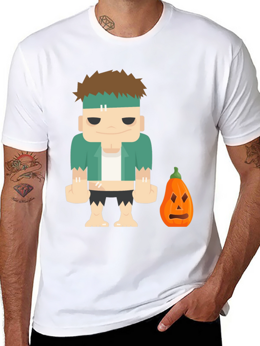 Frankensteins Monster Halloween Graphic Tee