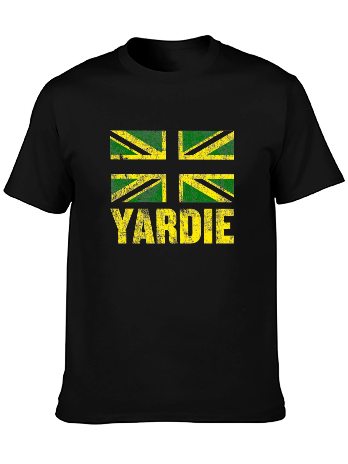 Yardie Jamaican Flag Graphic T-Shirt