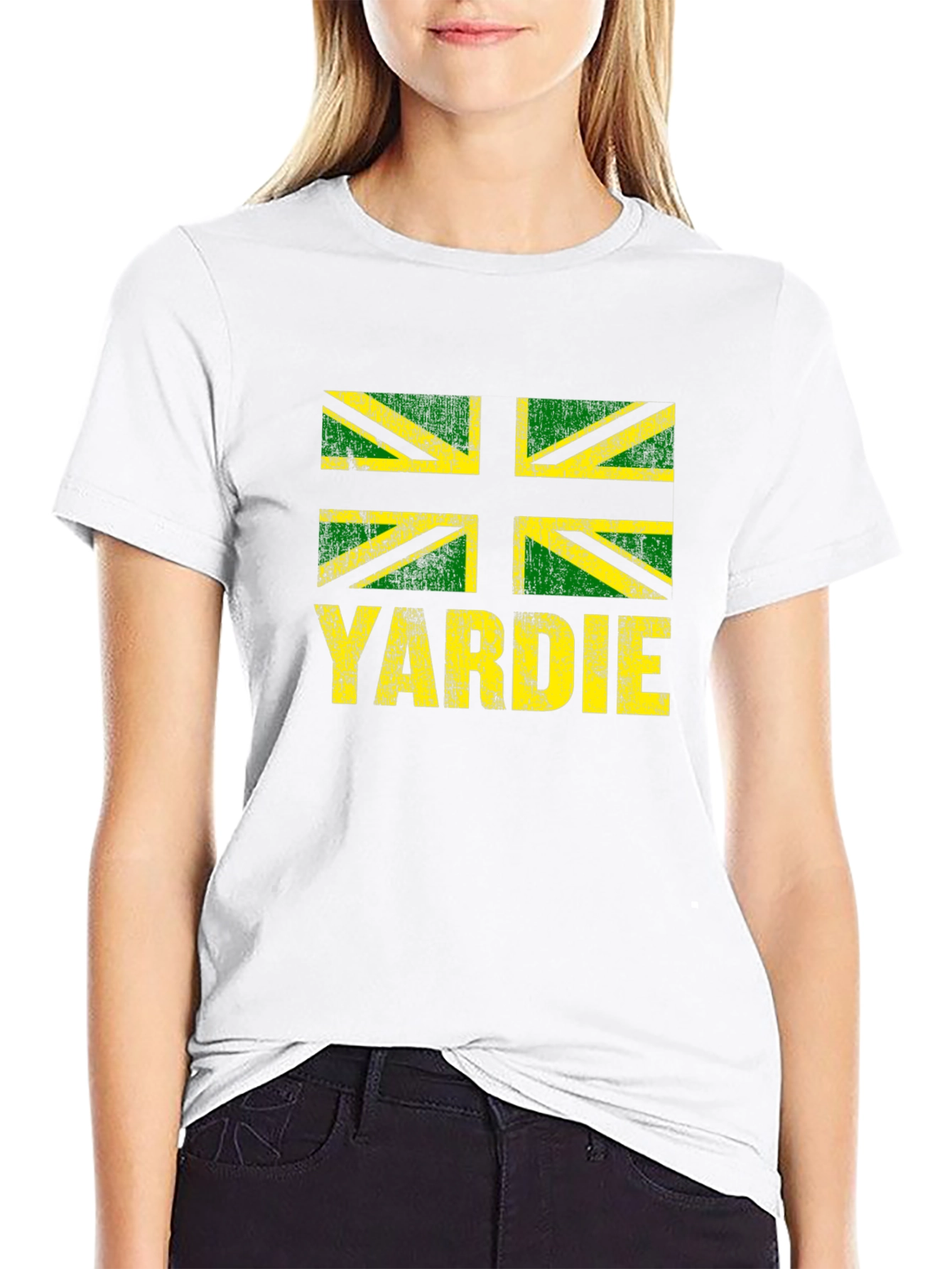 Yardie Jamaican Flag Graphic T-Shirt