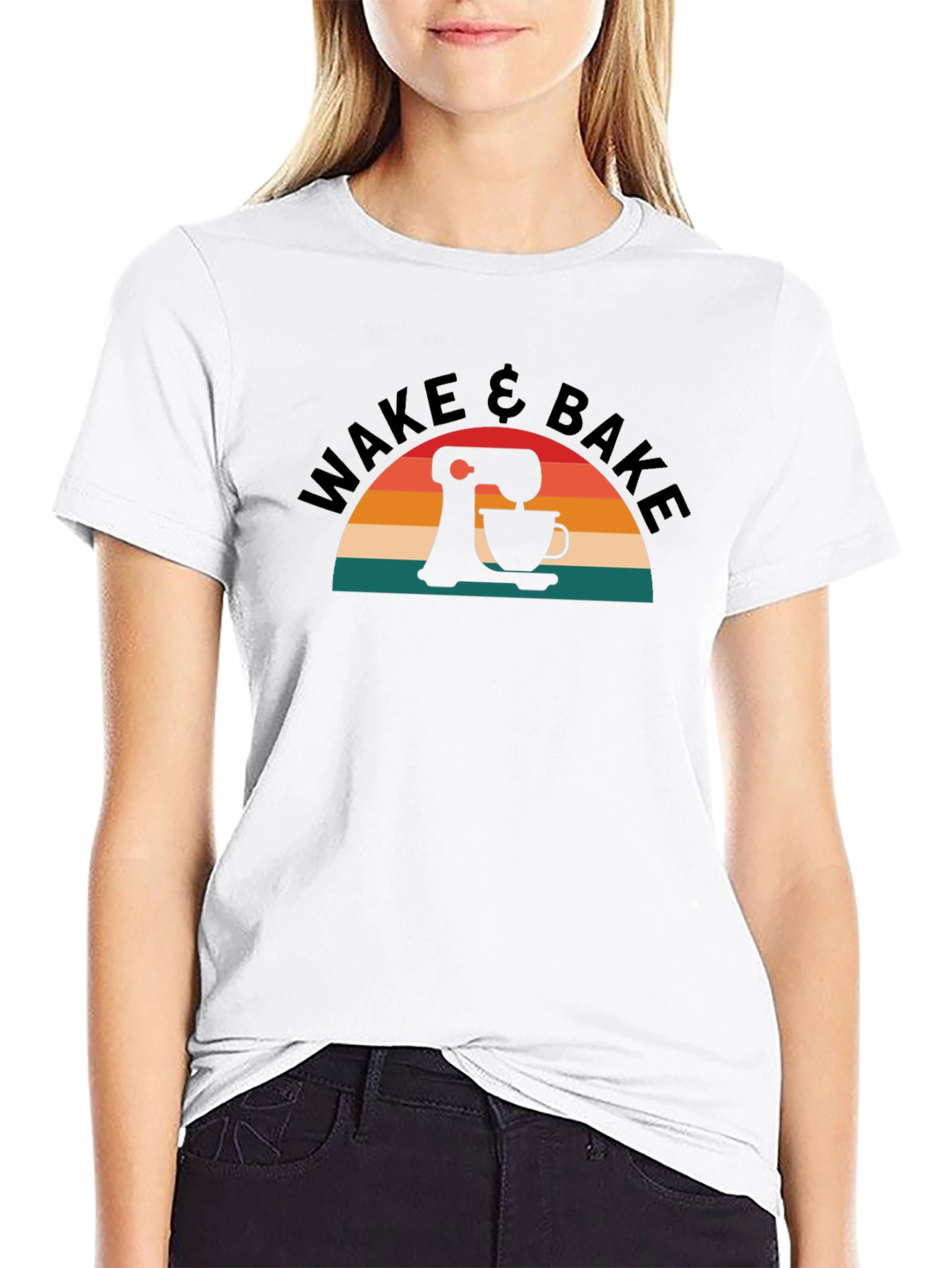 Wake & Bake Retro Graphic Tee