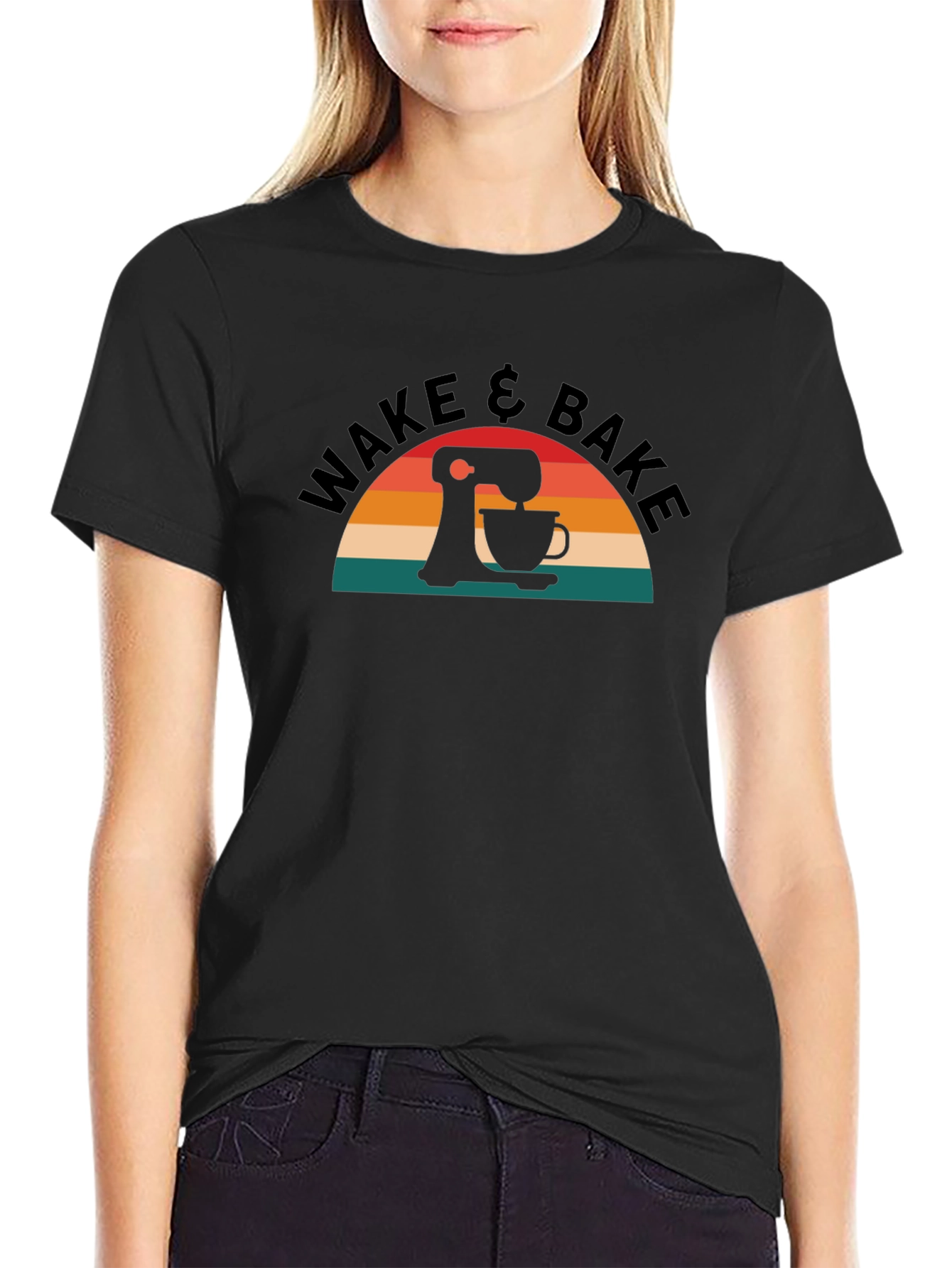 Wake & Bake Retro Graphic Tee