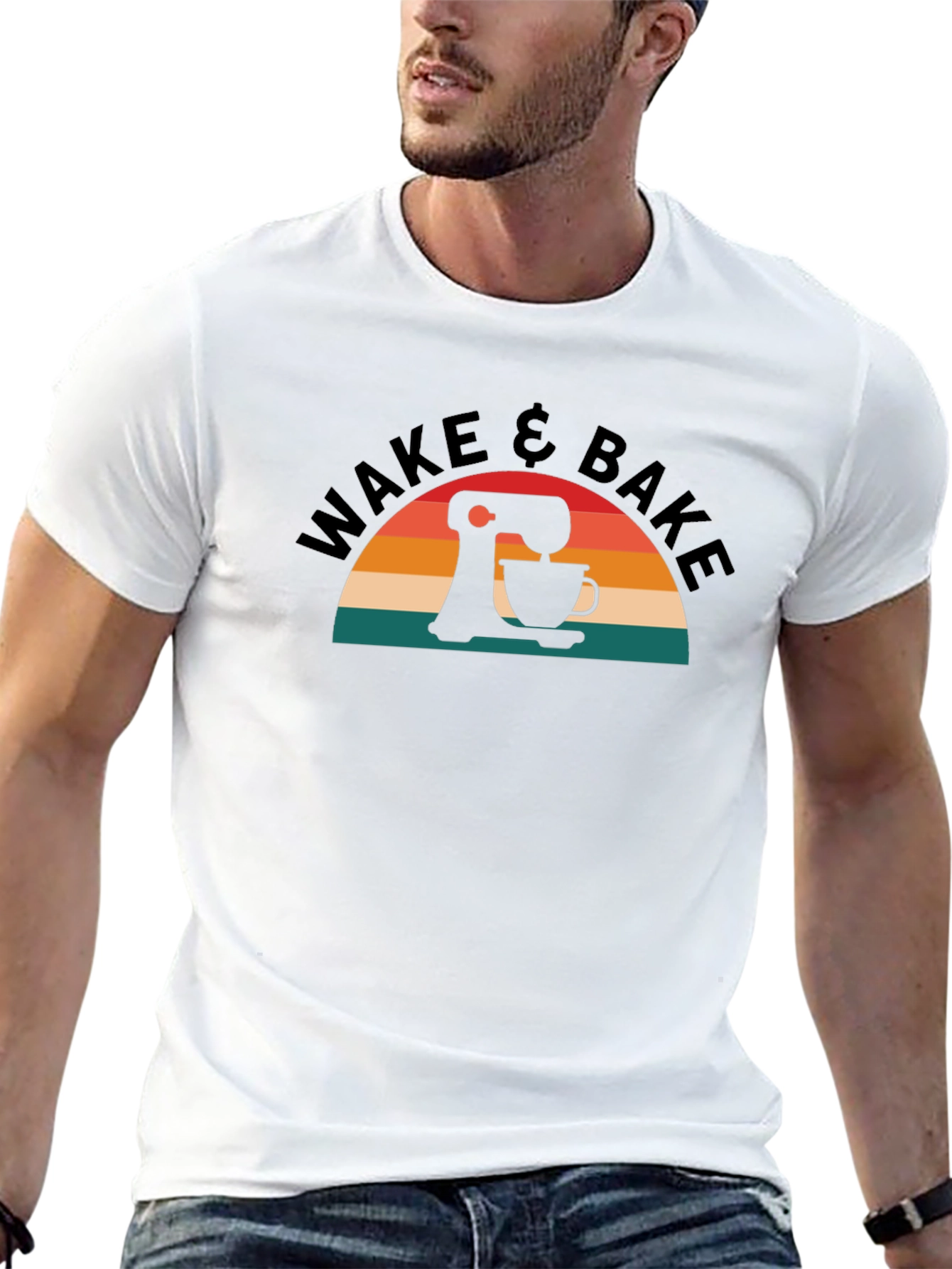 Wake & Bake Retro Graphic Tee