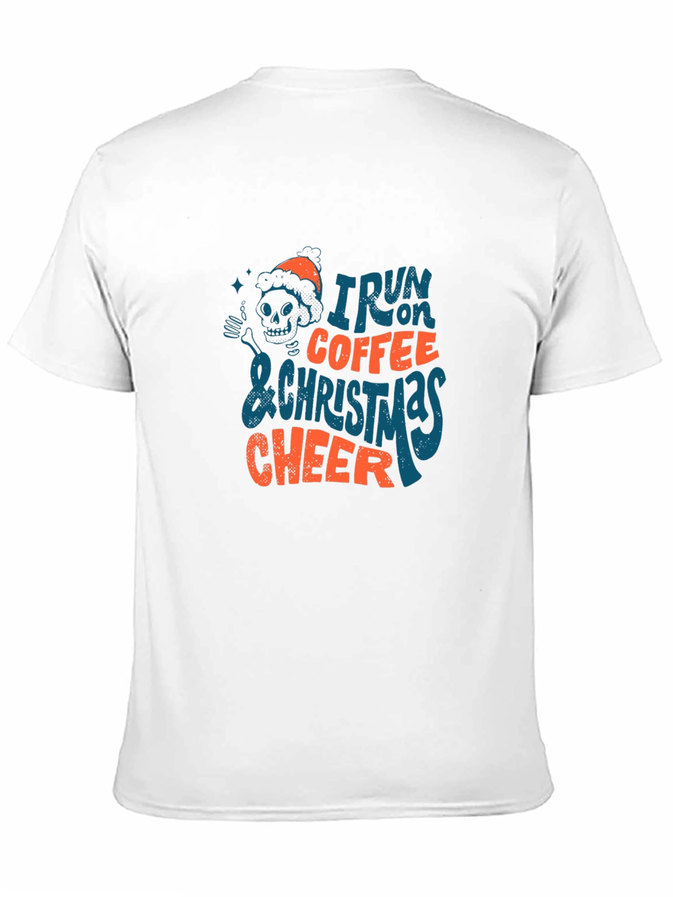 I Run On Coffee & Christmas Cheer T-Shirt