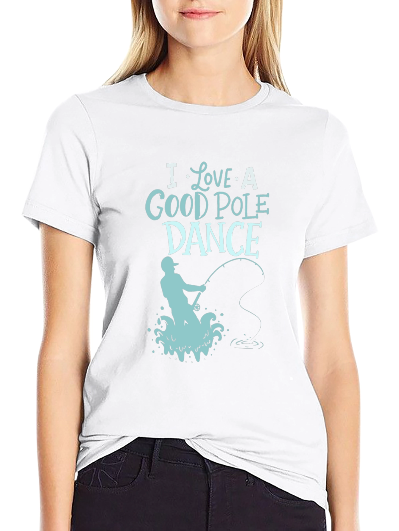 I Love a Good Pole Dance Fishing T-Shirt