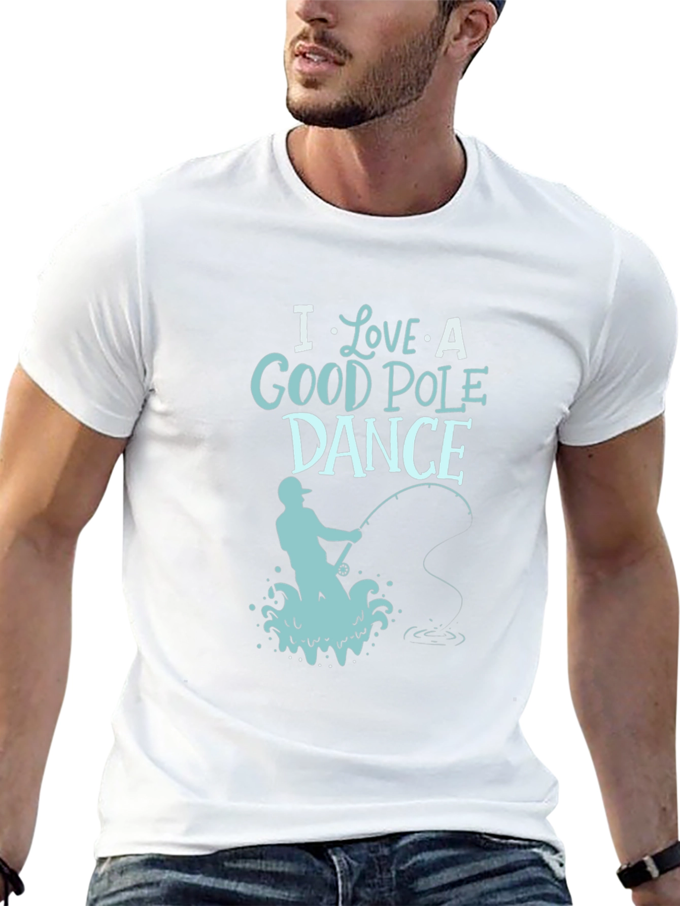 I Love a Good Pole Dance Fishing T-Shirt