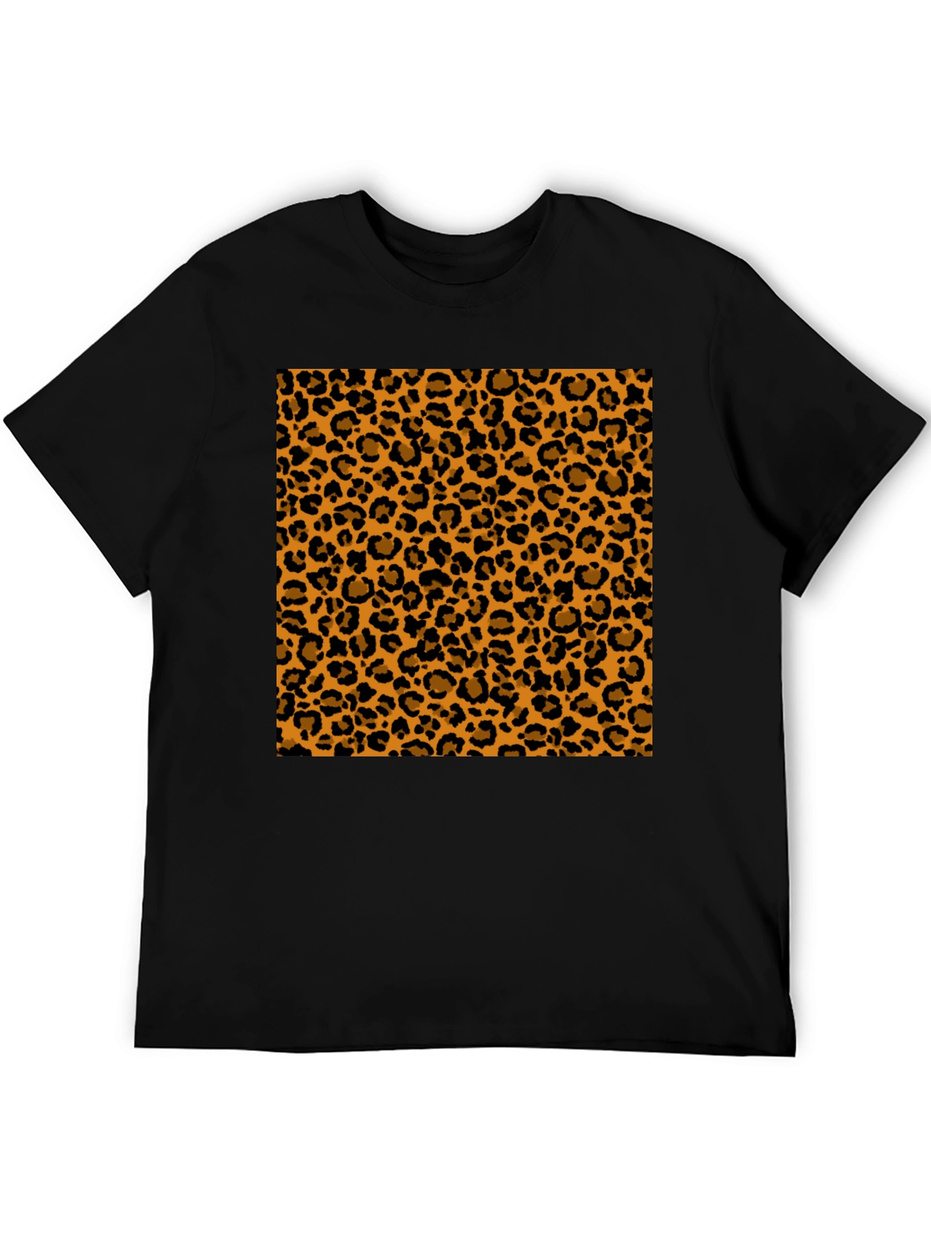 Leopard Print T-Shirt - Bold Animal Pattern Tee